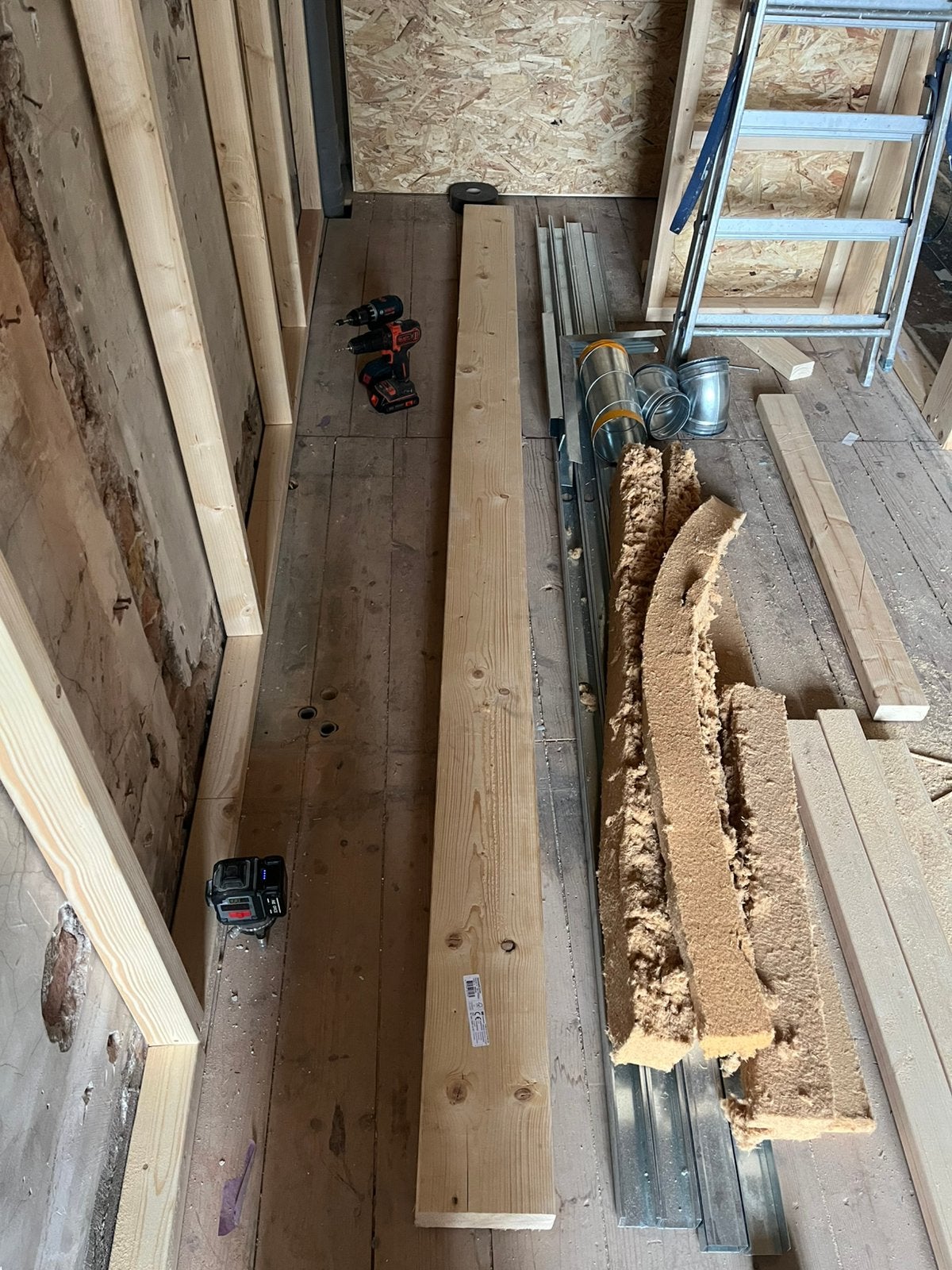 Geschaafd vuren balk 70x170 mm 3000mm lang, Ophalen, Nieuw, Balk, Vuren