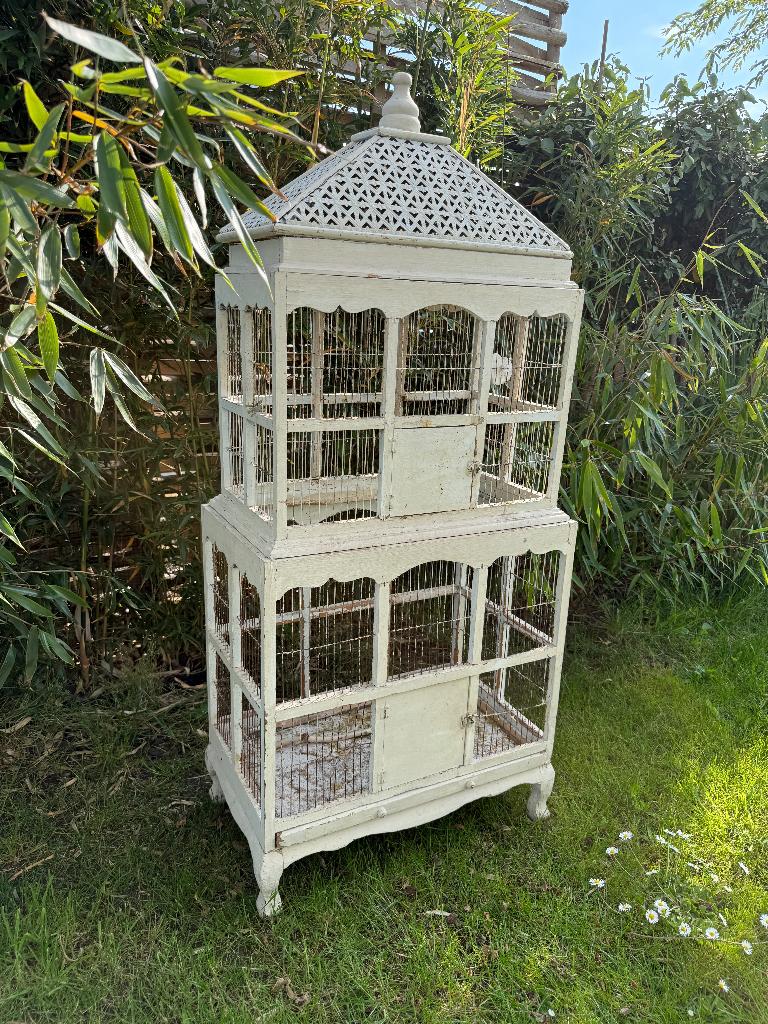 Antieke vogelkooi, Antiek en Kunst, Curiosa en Brocante, Ophalen