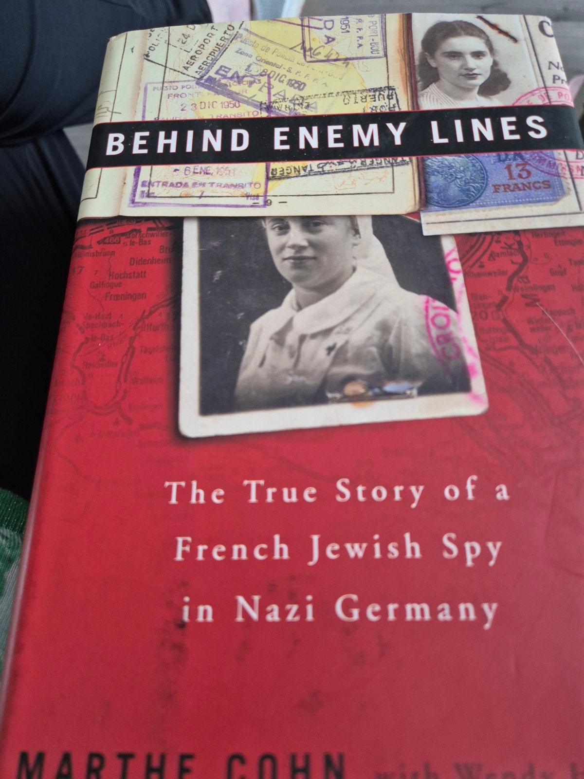 Behind Enemy Lines - Marthe Cohn (Engels) met vlekje, Boeken, Biografieën, Gelezen, Politiek, Ophalen of Verzenden