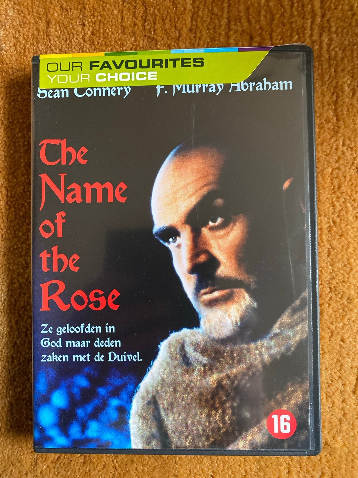The Name of the Rose DVD - Sean Connery, Vanaf 16 jaar, Ophalen of Verzenden, Gebruikt, Historisch of Kostuumdrama
