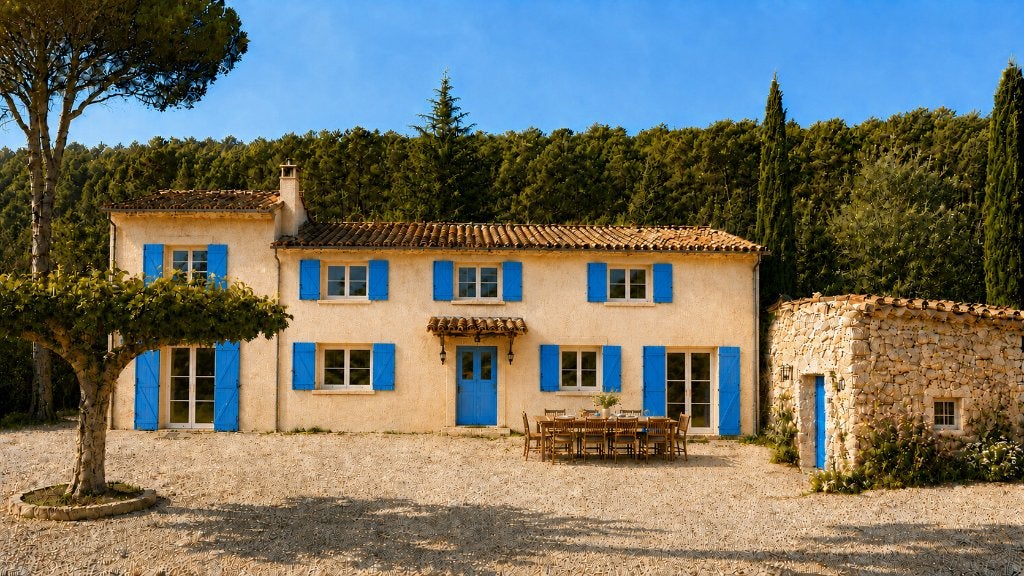 Mooi huis uit 1870 met 1ha grond in de Provence, Vakantie, 8 personen, Provence en Côte d'Azur, Tuin, Landelijk