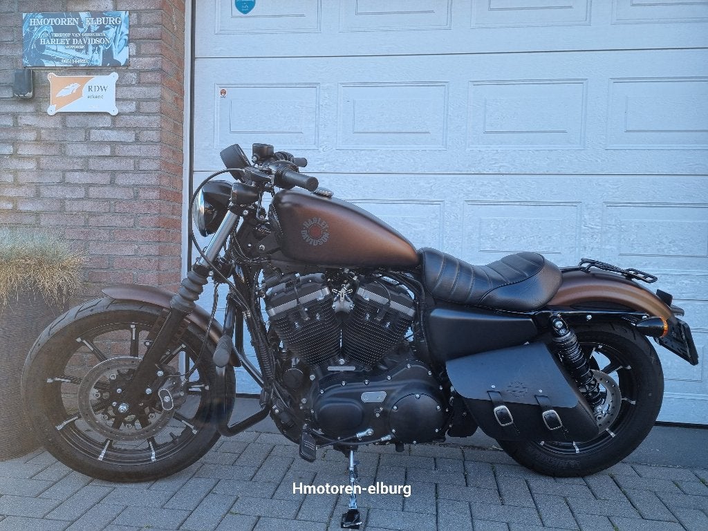 Iron XL 883 - BJ'2019 -van 1e eigenaar - Kleur Rawhide Denim, Motoren, Occasion, Bedrijf, 900 cc, Meer dan 35 kW