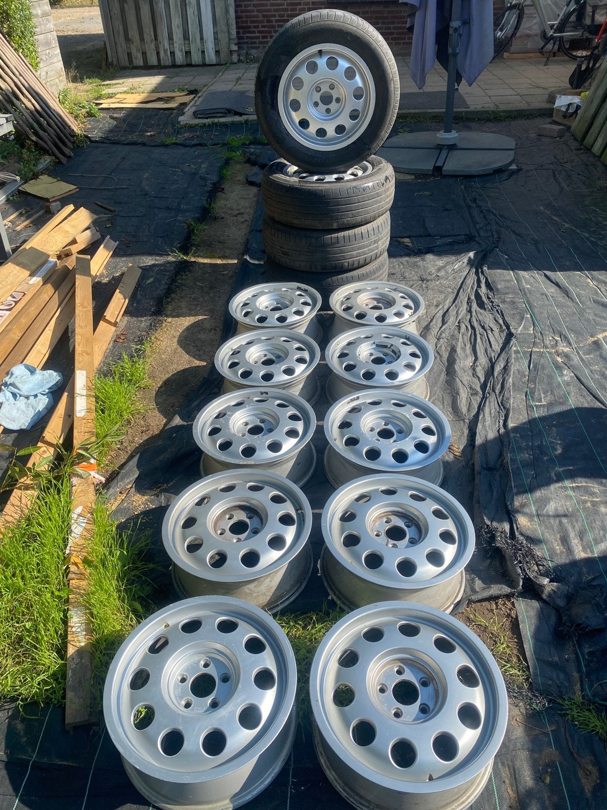 Audi 15” Pepperpots 5x100, Ophalen