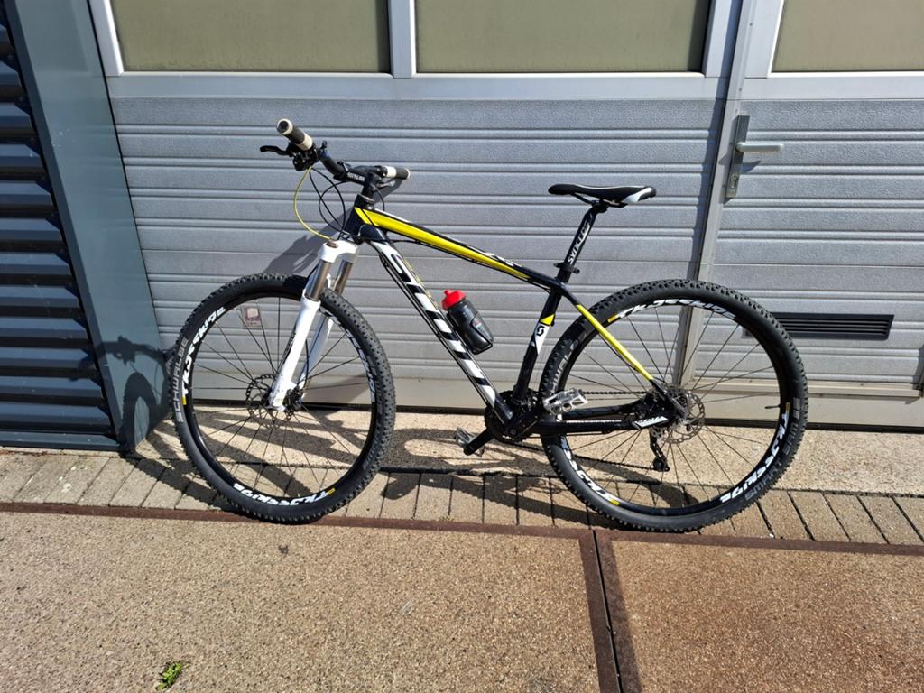 SCOTT MOUNTAINBIKE 29" MET SCHIJFREMMEN, Ophalen of Verzenden, Gebruikt, Overige merken