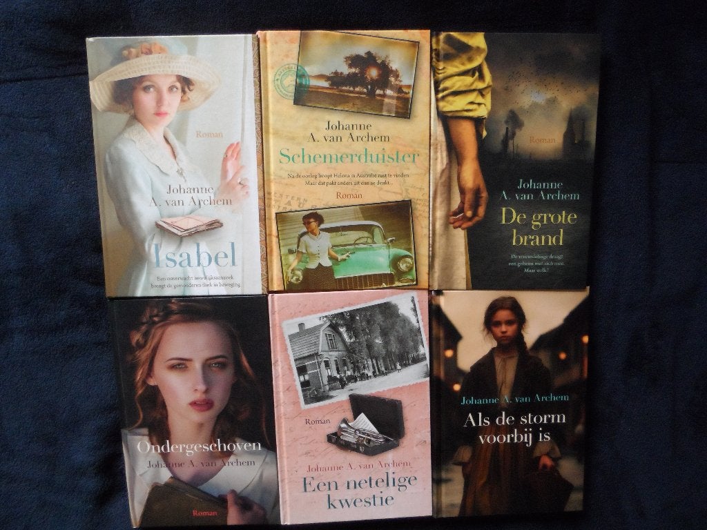 Johanne A.van Archem 6 X [ losse titels ], Ophalen of Verzenden, Zo goed als nieuw, Johanne A.van Archem, Nederland