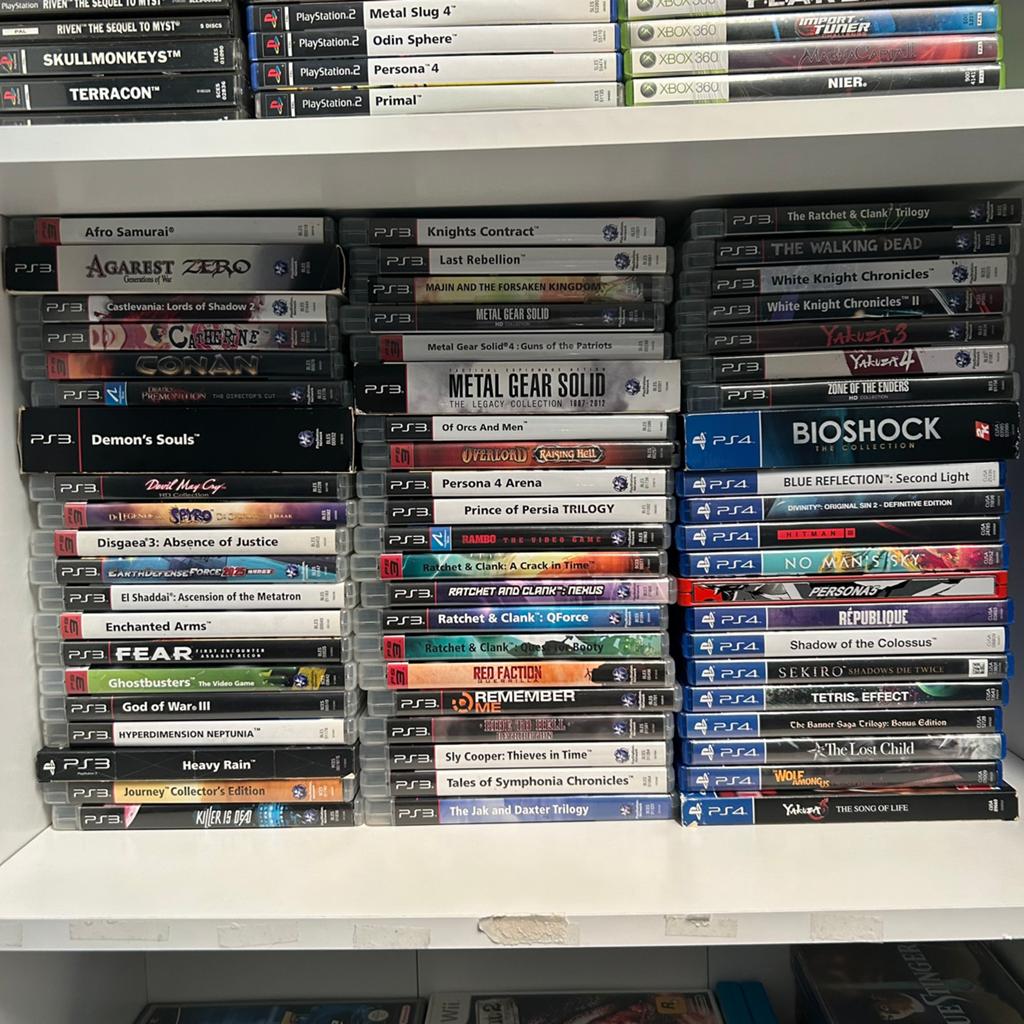 Playstation 3 en 4 verzameling, Avontuur en Actie, 1 speler, Ophalen of Verzenden, Zo goed als nieuw