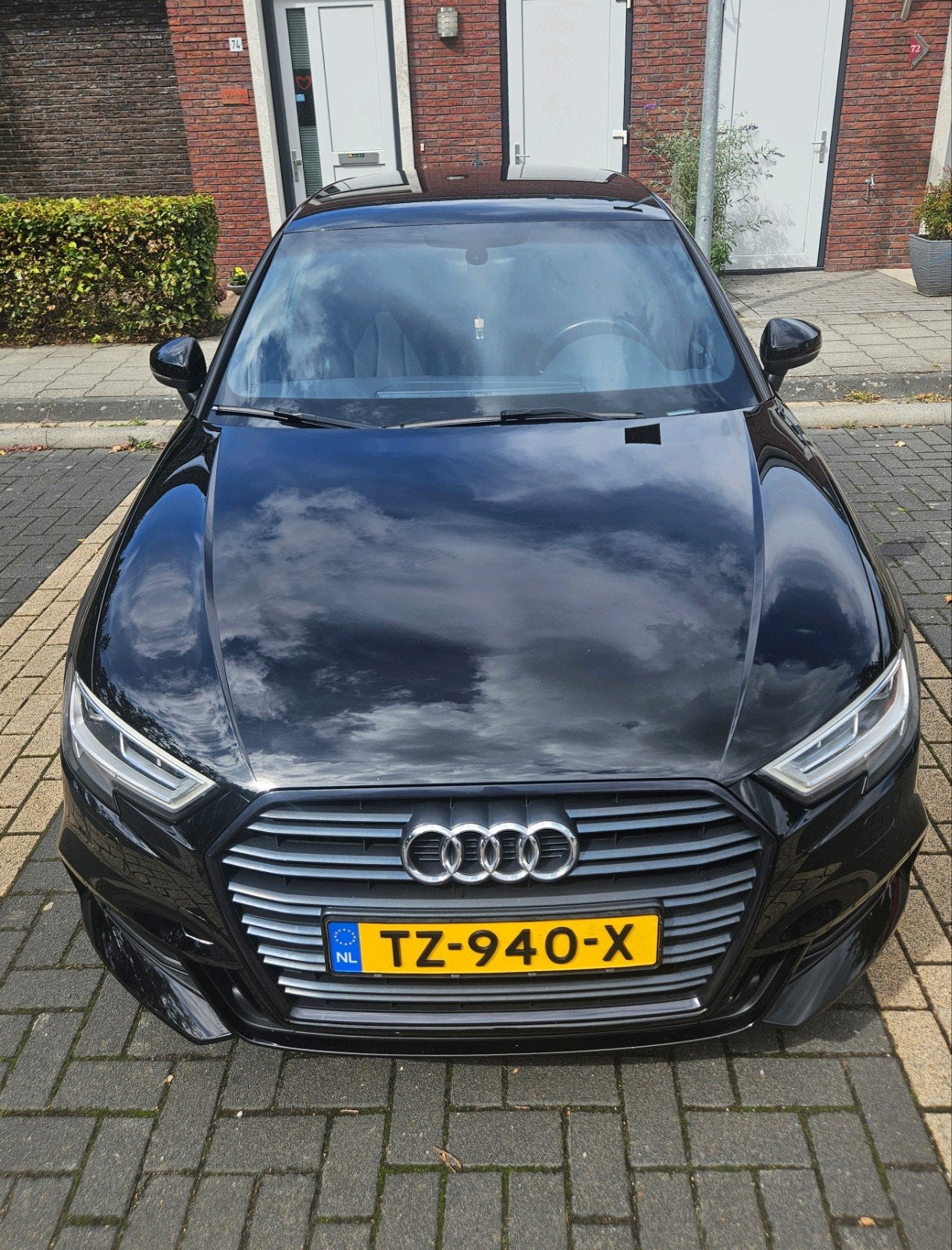 Audi A3 Sportback 35 TFSI CoD 150pk 3x S Line 2018 Zwart, Voorwielaandrijving, Dealer onderhouden, Zwart, 4 cilinders