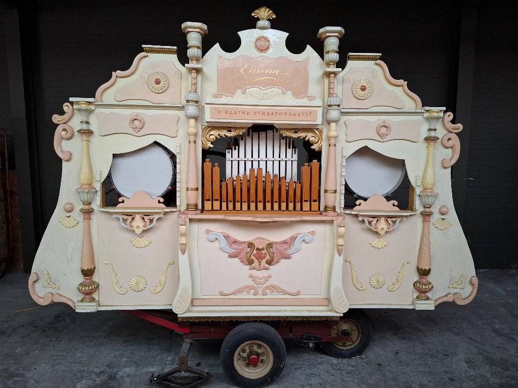 Nederlands Straatdraaiorgel "Emma" (Ex-"Dumpy"), Muziek en Instrumenten, Ophalen, Gebruikt