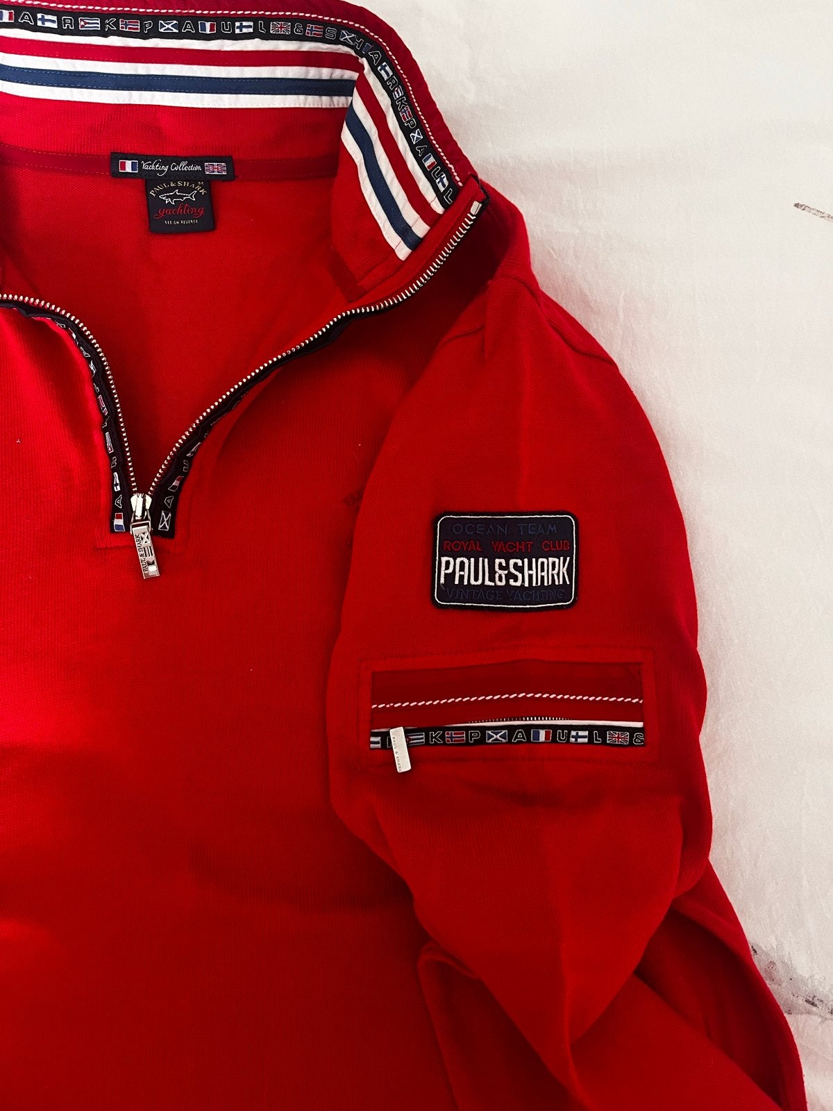 Rode Paul&Shark trui maat M, Kleding | Heren, Truien en Vesten, Ophalen of Verzenden, Zo goed als nieuw, Maat 48/50 (M), Rood