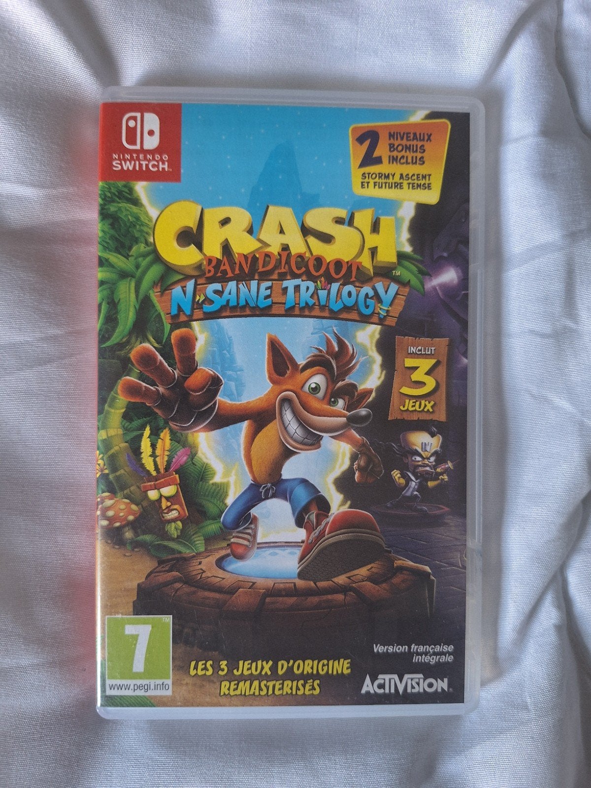 Crash Bandicoot N. Sane Trilogy Nintendo switch, Spelcomputers en Games, Games | Nintendo Switch, Avontuur en Actie, 1 speler