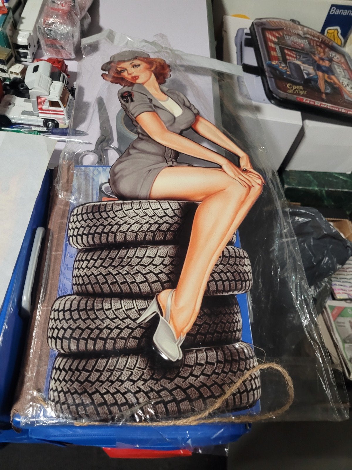 Mooie  pin up borden, Ophalen of Verzenden