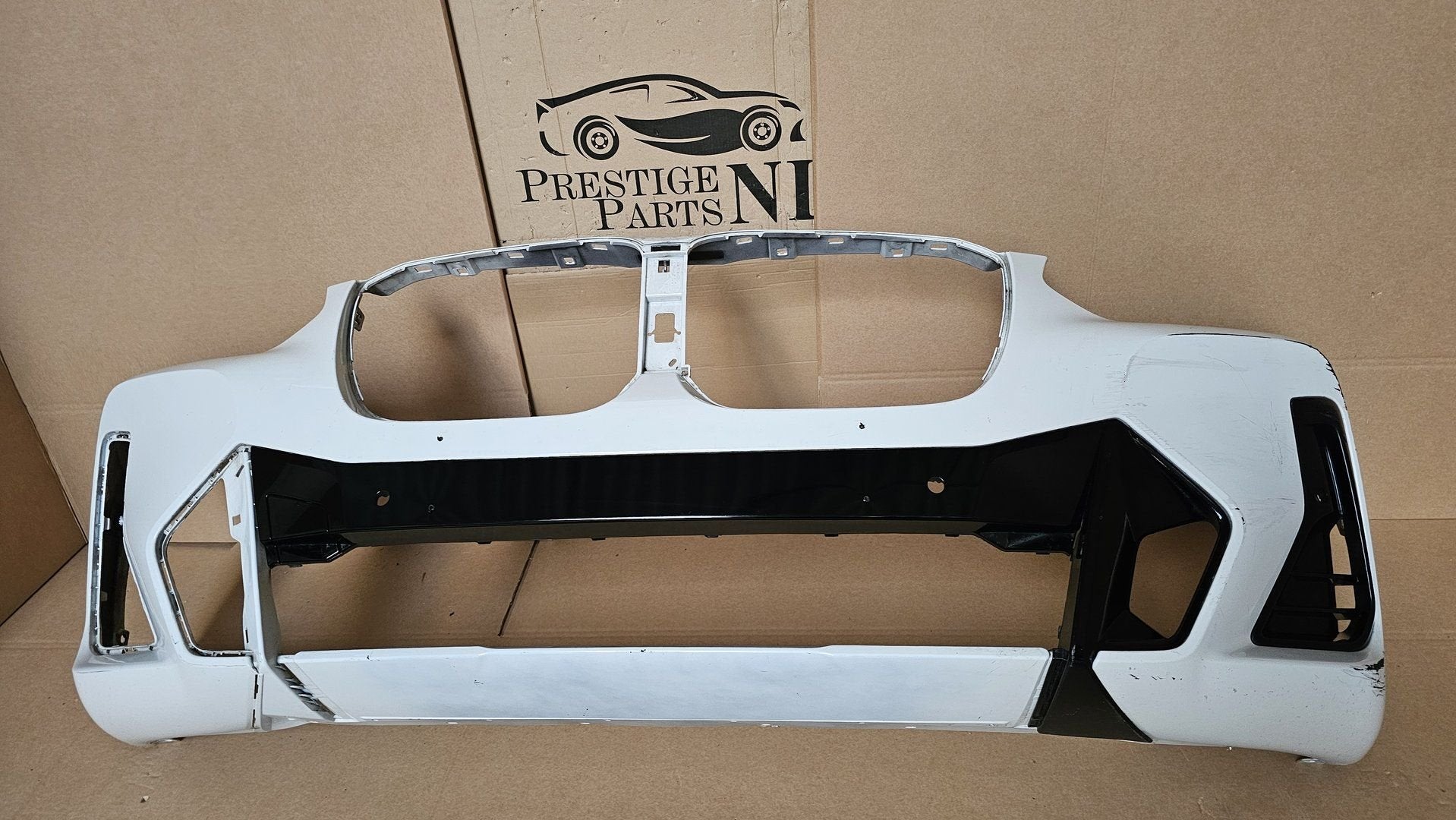 Voorbumper BMW X3 G01 IX3 LCI G08 X4 G02 M Pakket bj.2021-, Gebruikt, -, Voor, Ophalen of Verzenden