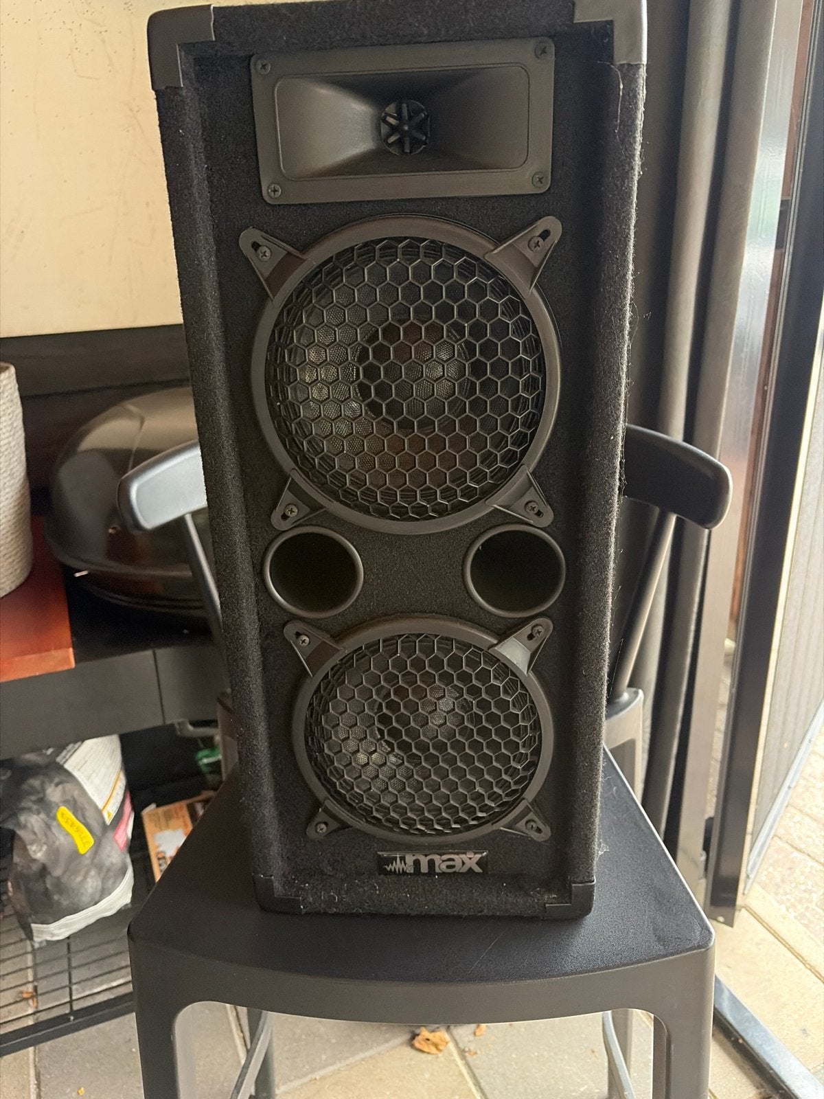 Max 2x6" 600W Full Range Party Speaker - Zo goed als nieuw, Party speaker, Ophalen of Verzenden, Zo goed als nieuw, 150 watt of meer