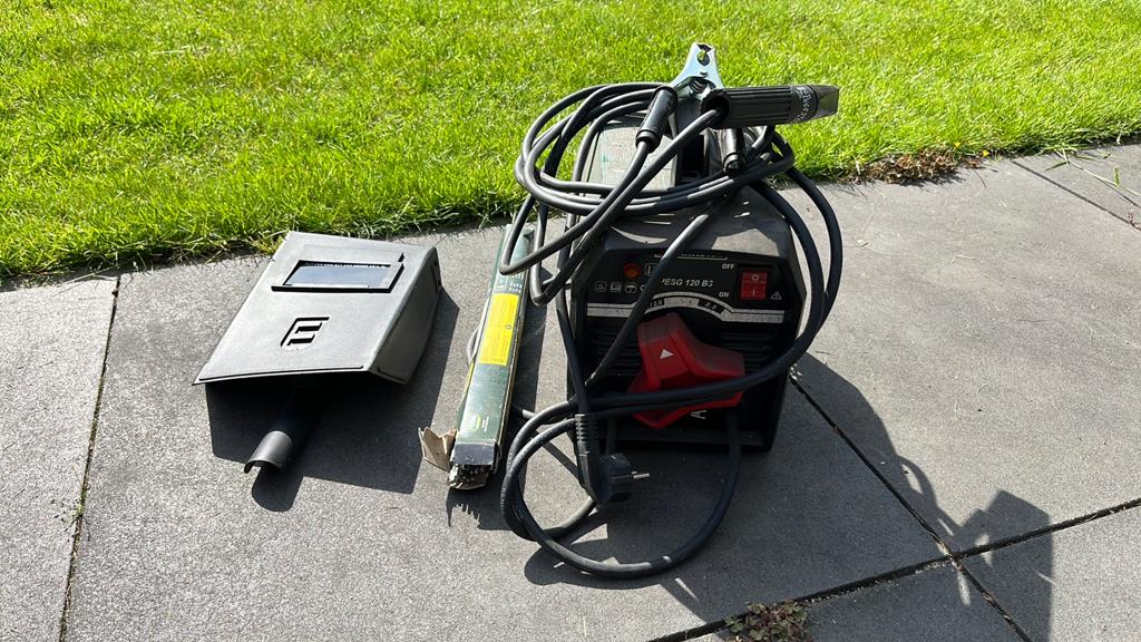 Lasapparaat, Ophalen, Gebruikt, Minder dan 150 ampère, Elektroden