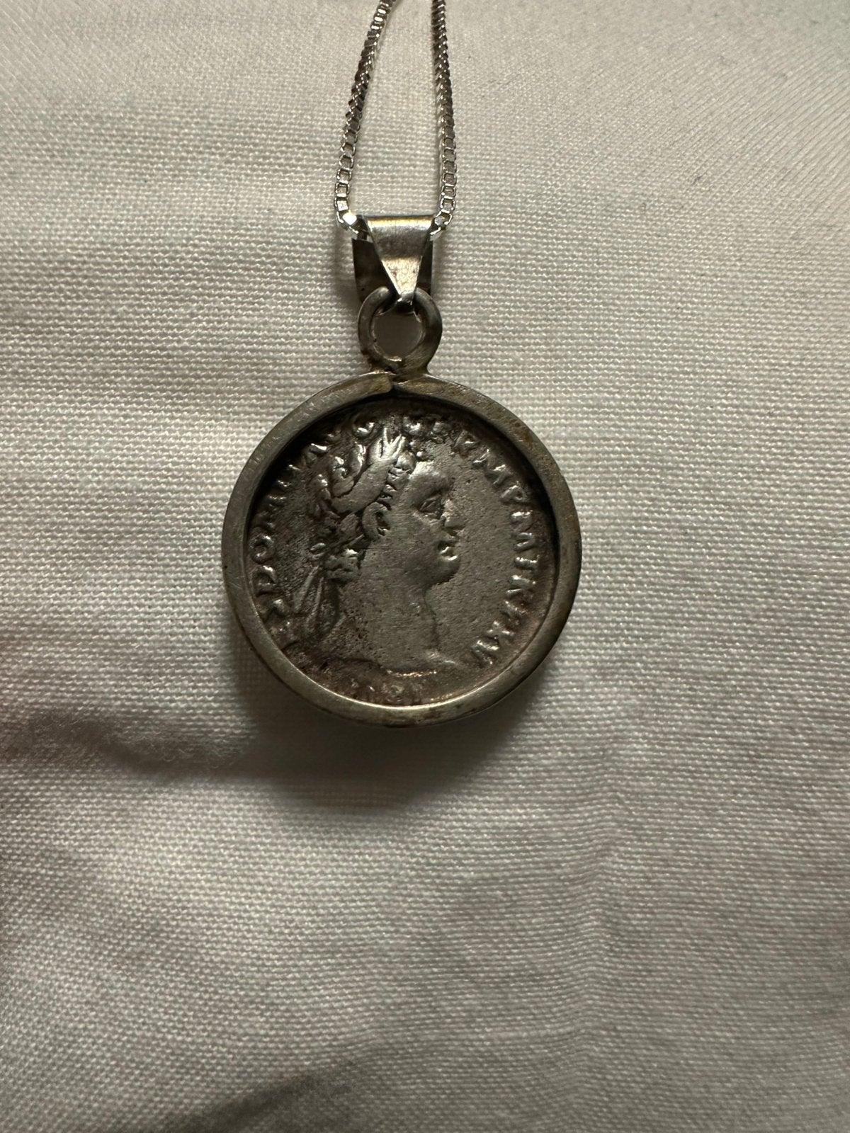 Echte romeinse munt - Domitian AD 81-96. Rome Denarius AR, Postzegels en Munten, Munten | Europa | Niet-Euromunten, Ophalen, Overige landen
