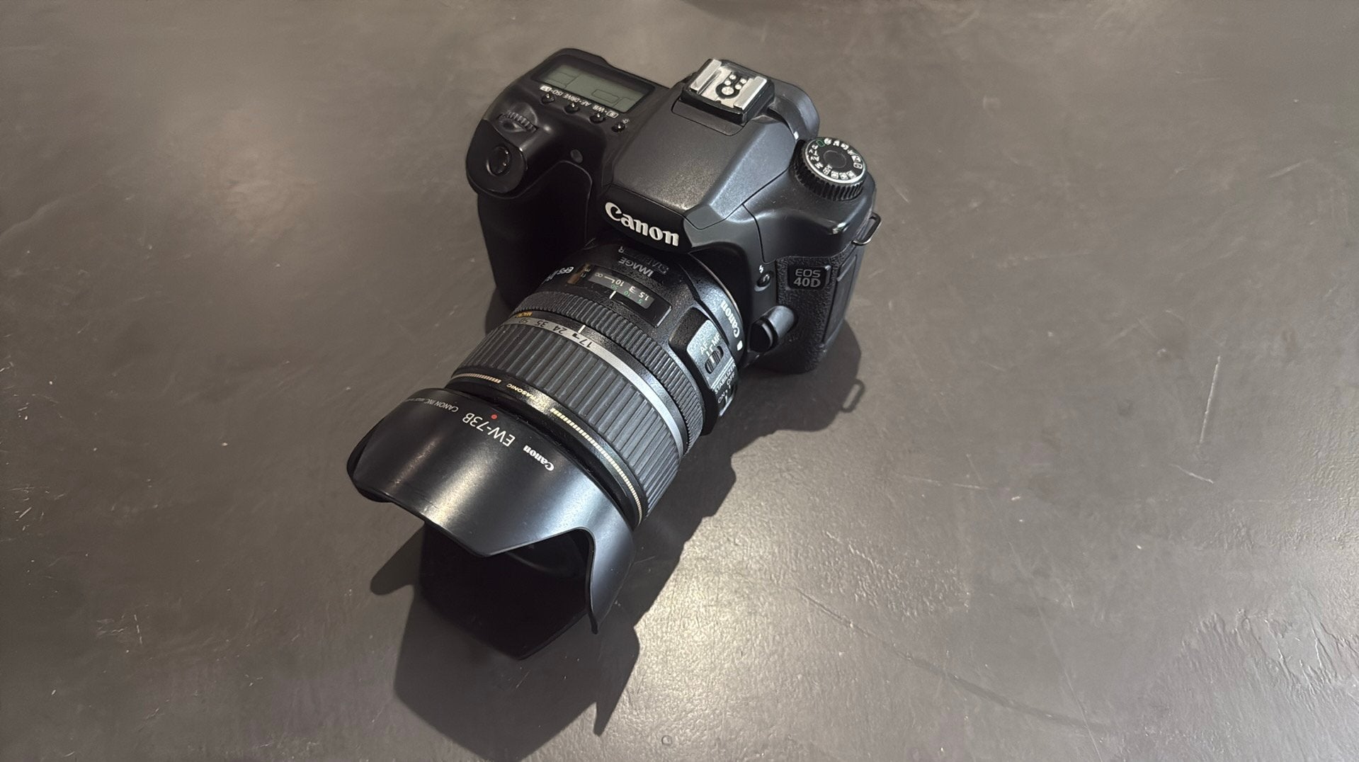 Canon 40D + EFS 17-85mm, Ophalen of Verzenden, Zo goed als nieuw, Canon, 8 keer of meer