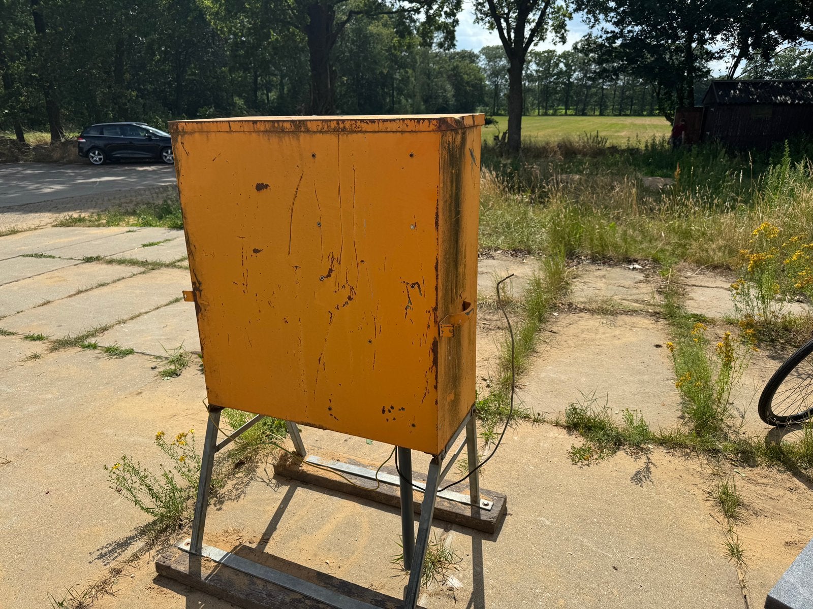 Bouwkast electriciteit 40A - gekeurd en gereviseerd, Ophalen, Gebruikt