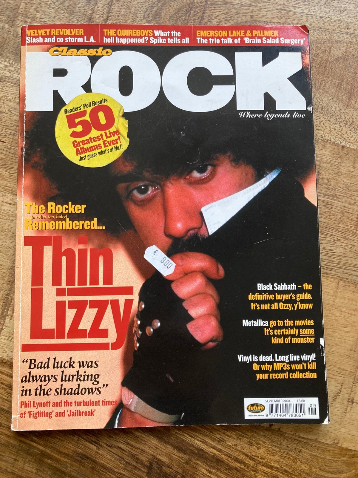 CLASSIC ROCK Velvet Revolver THIN LIZZY Quireboys ELP Minus, Ophalen of Verzenden, Zo goed als nieuw, Muziek, Film of Tv