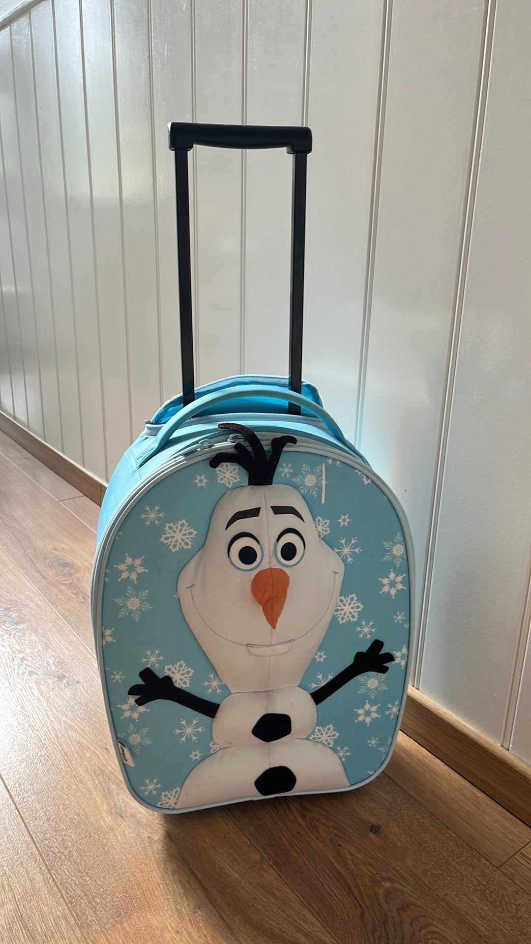 Samsonite Olaf ( frozen) kinder koffer/ trolley blauw/ wit, Sieraden, Tassen en Uiterlijk, Koffers, Ophalen, Wieltjes, Hard kunststof