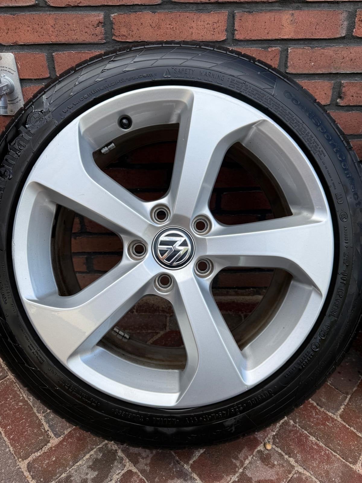 Set van 4 brooklyn velgen( vw gti), Auto-onderdelen, Ophalen, Gebruikt, Banden en Velgen, 17 inch