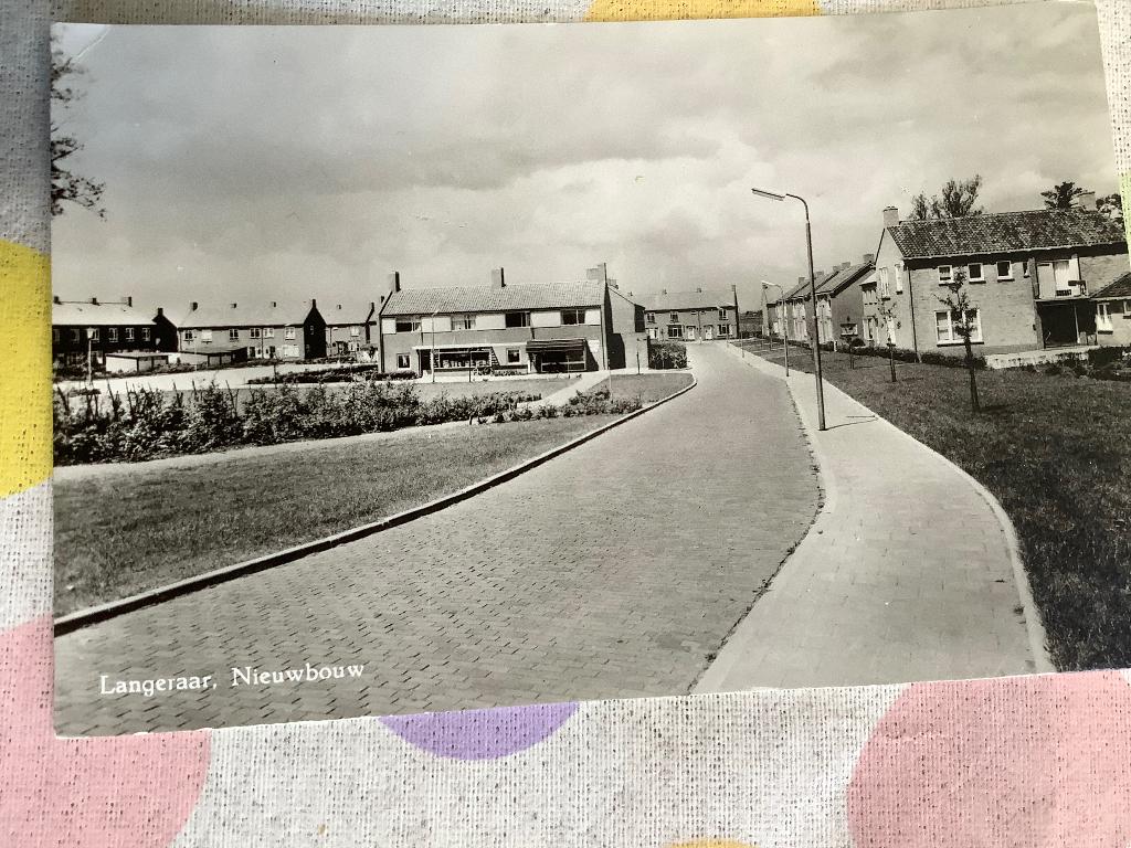 Langeraar, Nieuwbouw, Verzamelen, Ophalen of Verzenden, 1940 tot 1960, Zuid-Holland