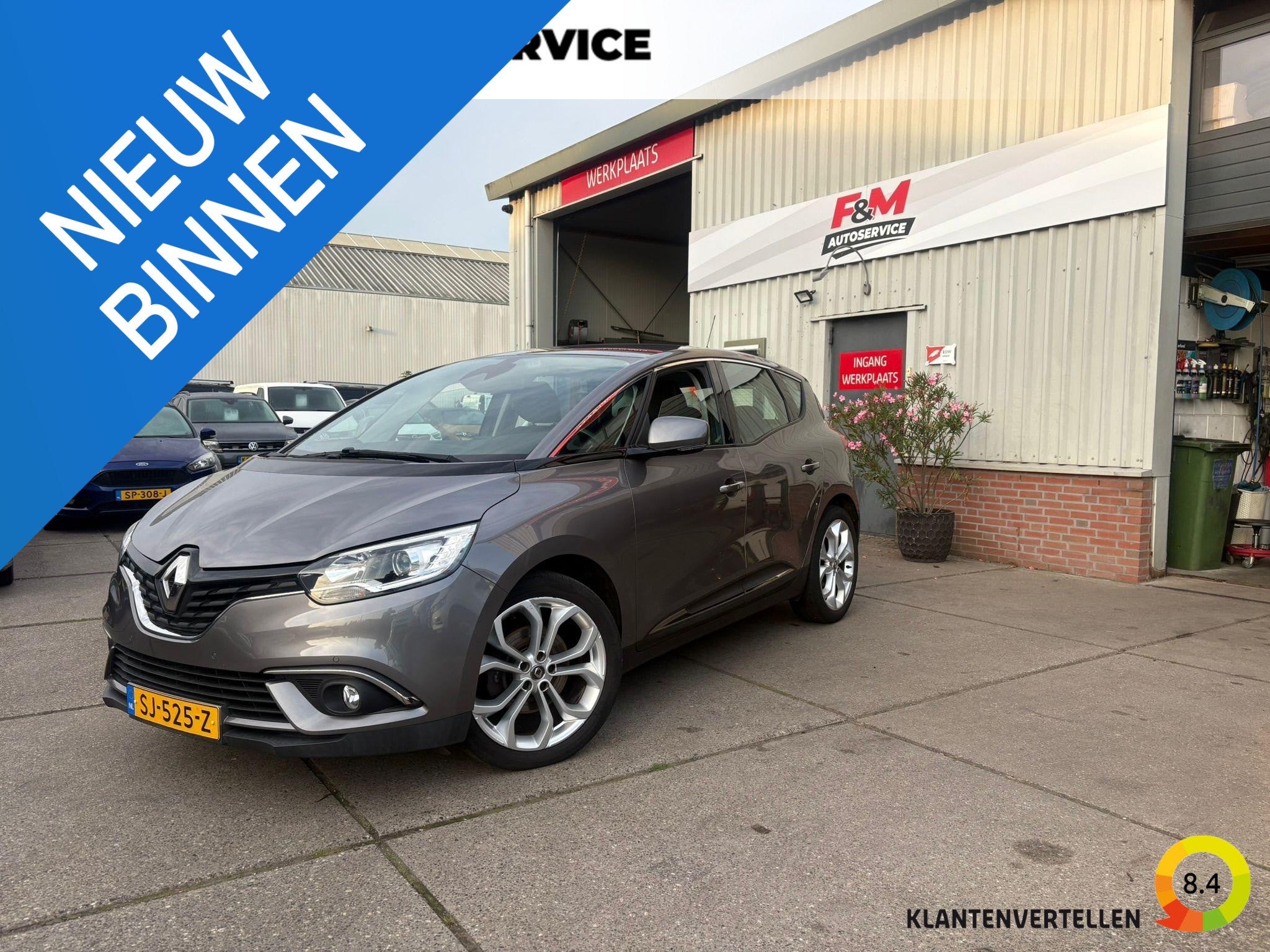 Renault Scénic 1.3 TCe Zen Clima, cruise, pdc, trekhaak, Stof, Gebruikt, Euro 6, 4 cilinders