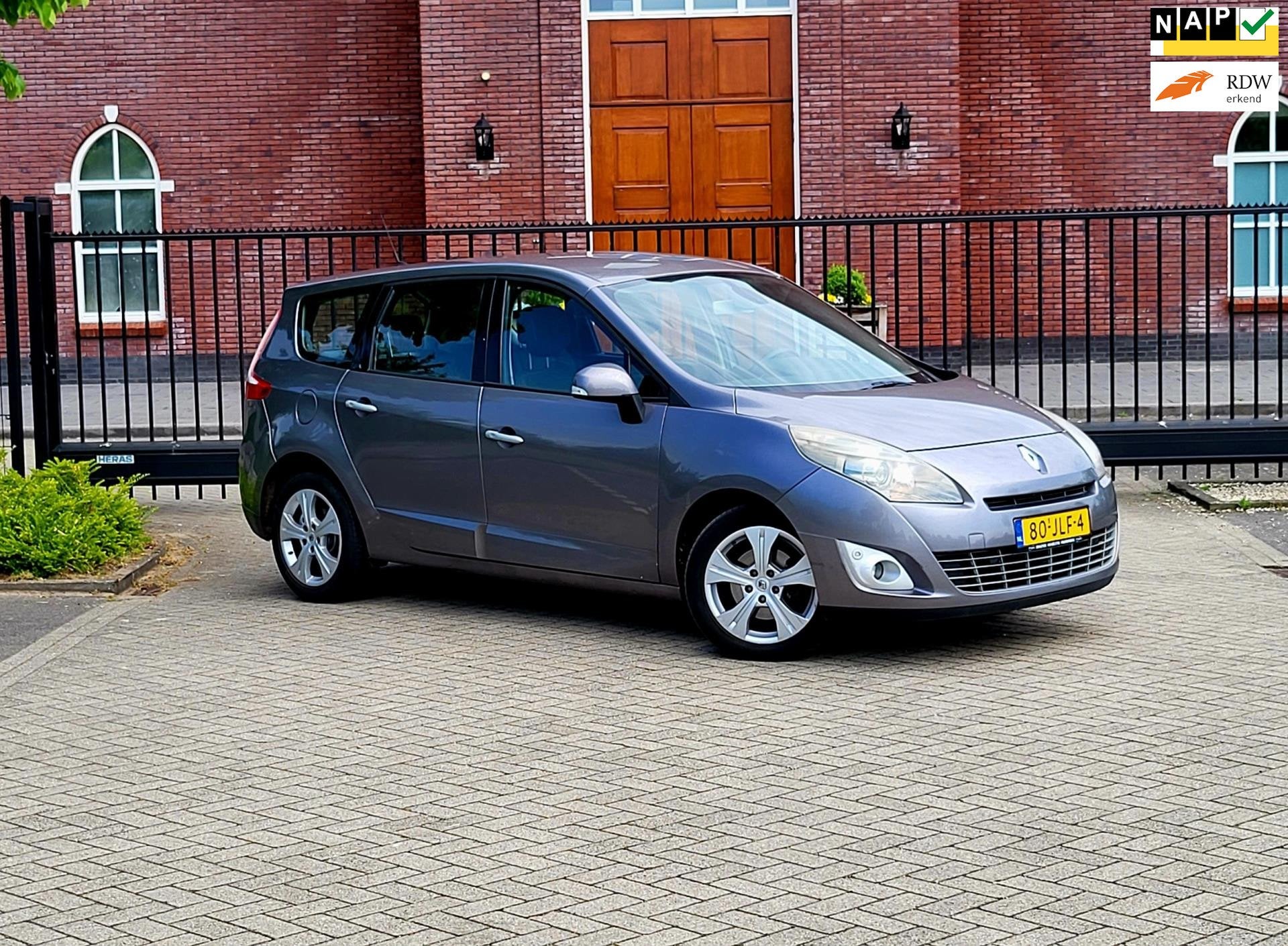 Renault Grand Scénic 2.0 Dynamique / Automaat / Xenon / Nap, Auto's, Gebruikt, Parkeersensor, 4 cilinders, Origineel Nederlands