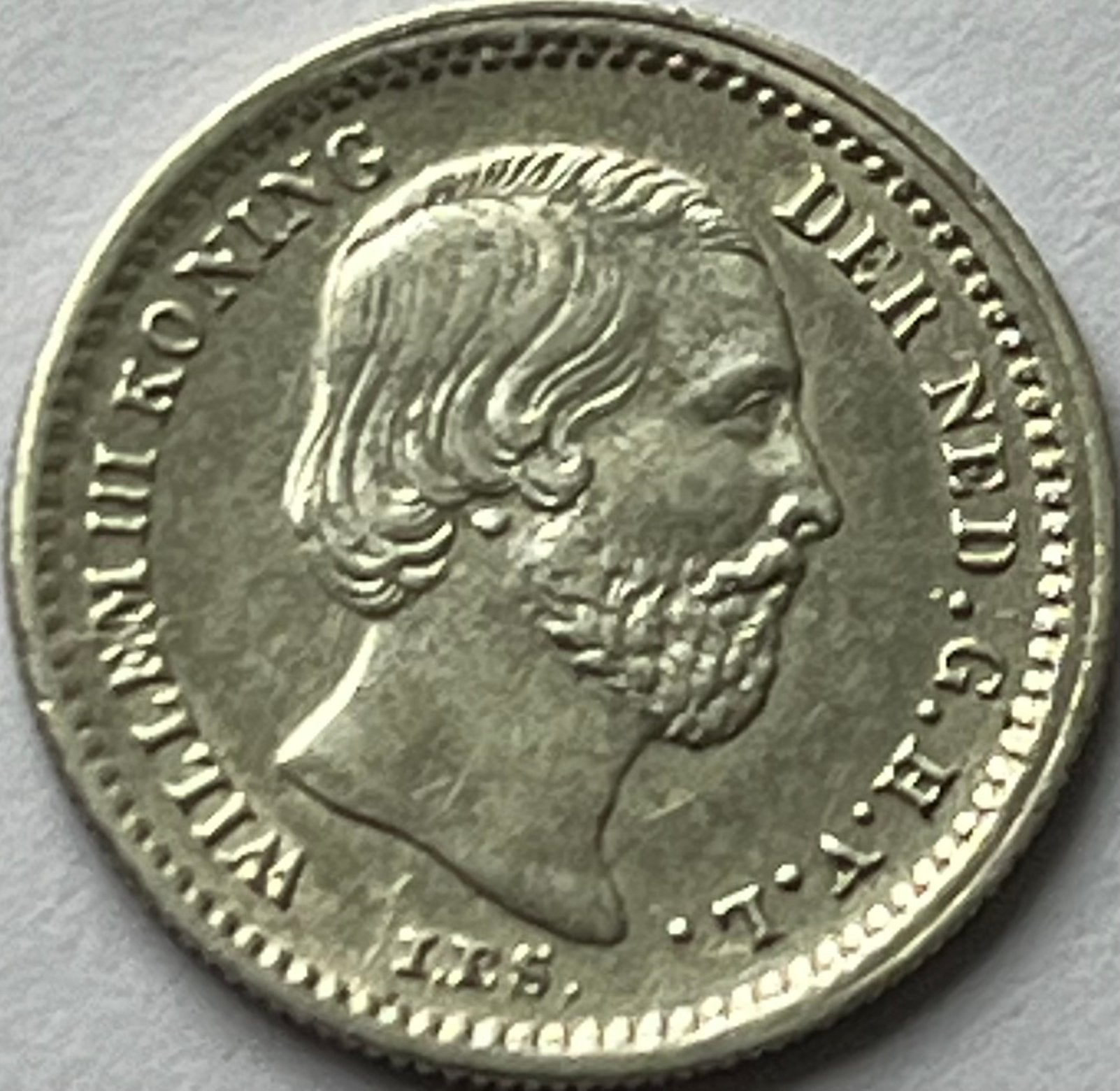 Heel mooi stuivertje 1879, Koning Willem III, Zilver, Ophalen of Verzenden, Losse munt