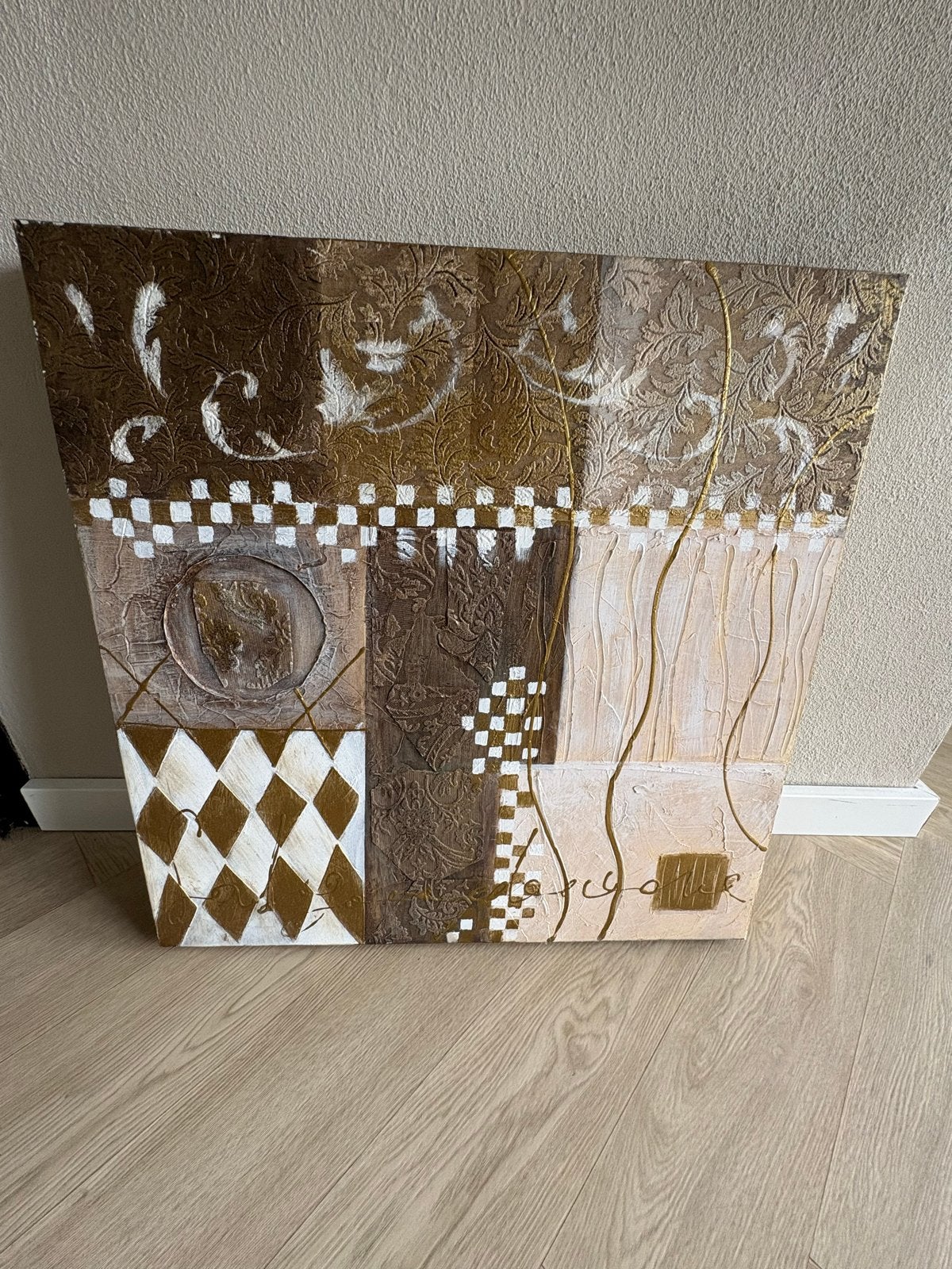 Cobra Art Company Handgemaakt Schilderij Acrylverf, Antiek en Kunst, Ophalen