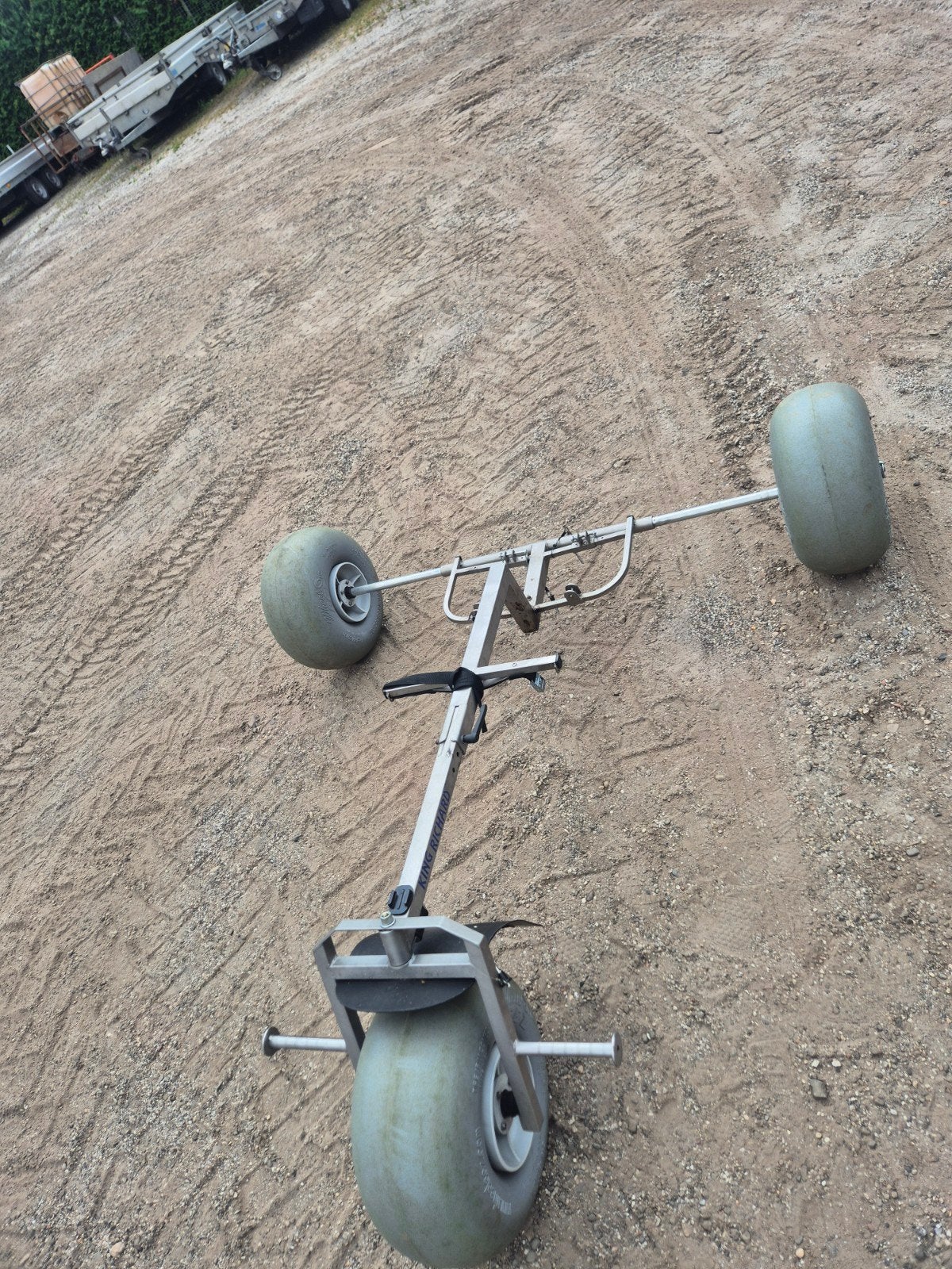 Airfer Rocky Paramotor Trike met Strandbanden, Sport en Fitness, Zweefvliegen en Paragliding, Ophalen, Gebruikt