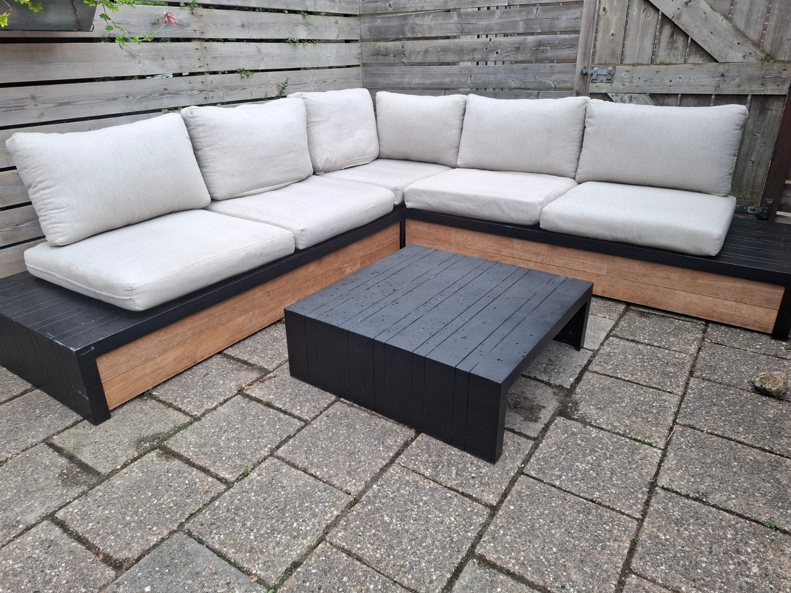 Central Park Loungeset - Zo goed als nieuw! 250x250cm., Tuin en Terras, Tuinsets en Loungesets, Ophalen