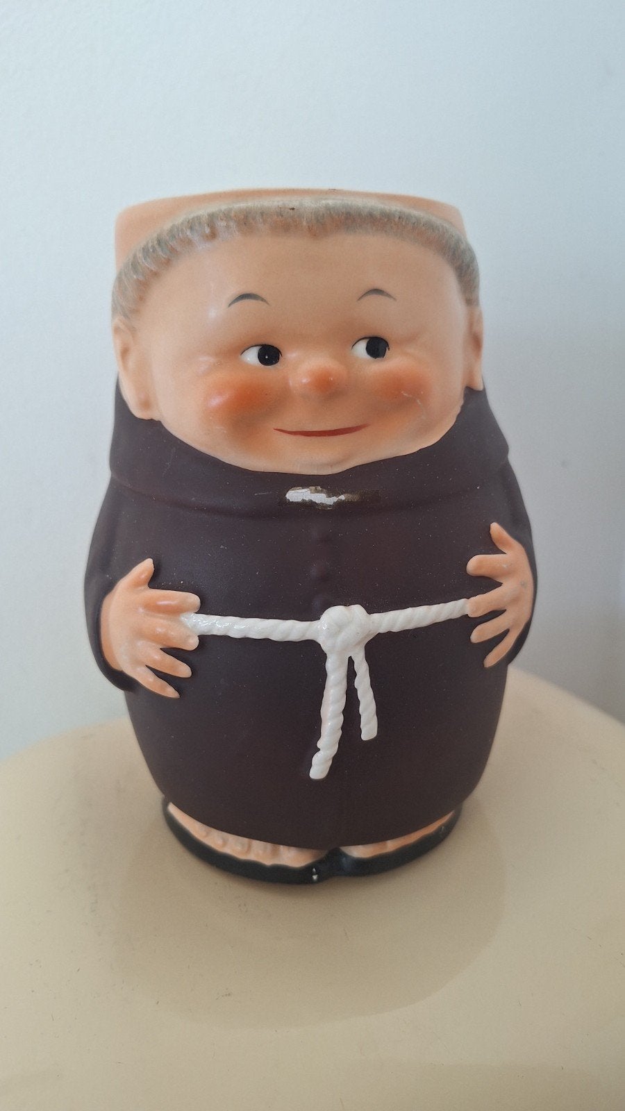 Goebel pater monnik vintage bierpul, Verzamelen, Ophalen of Verzenden, Gebruikt, Mens