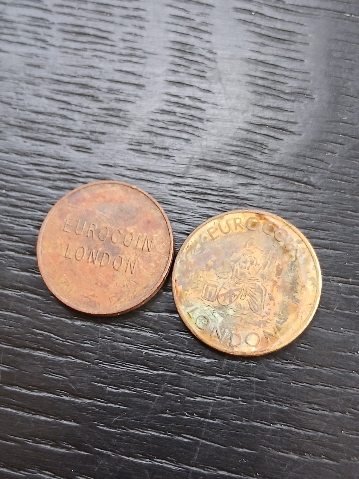 Eurocoin London munten - 2 stuks, Ophalen of Verzenden
