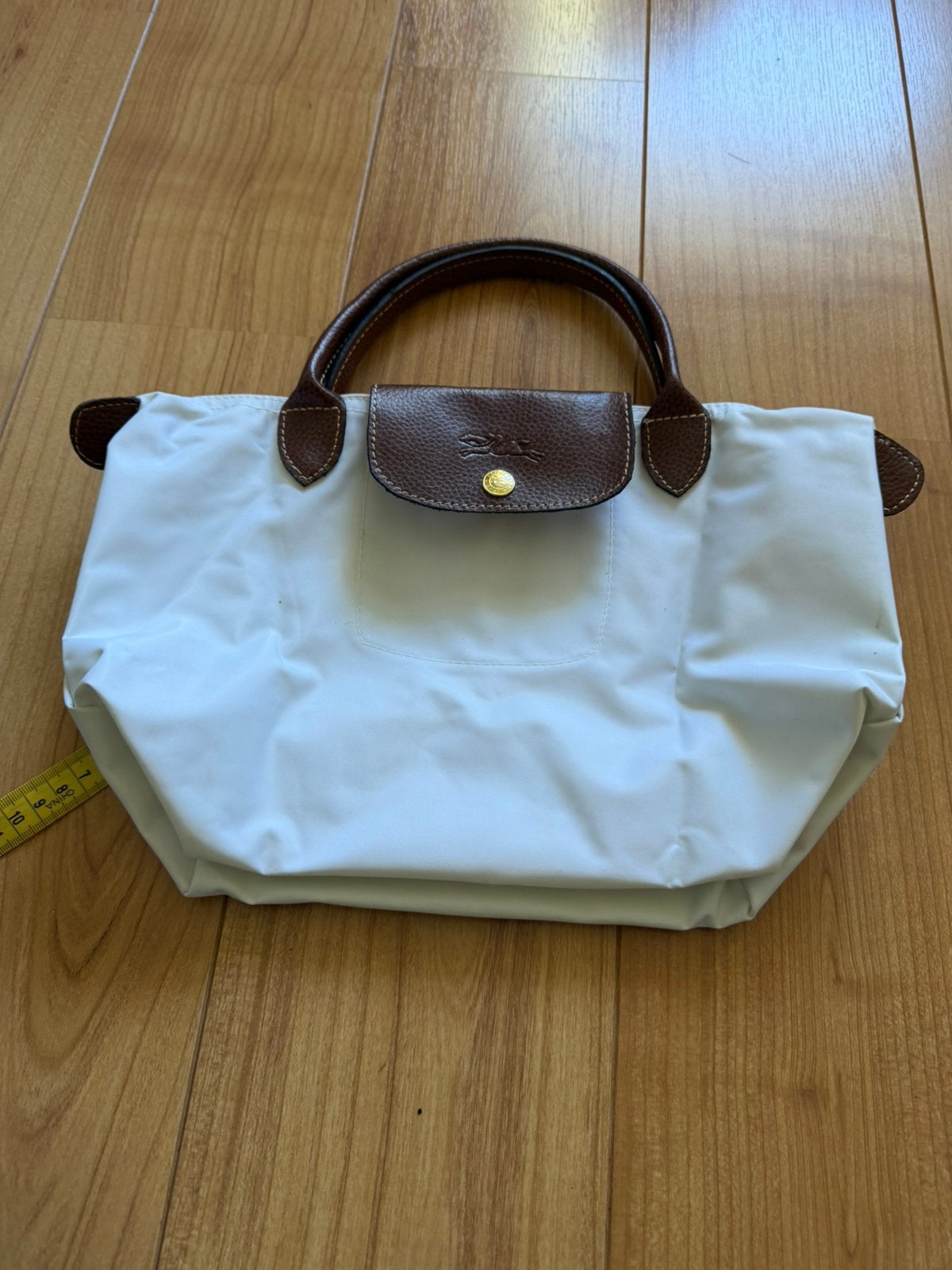 Handtas met Longchamp logo nieuw, Ophalen of Verzenden, Nieuw, Grijs