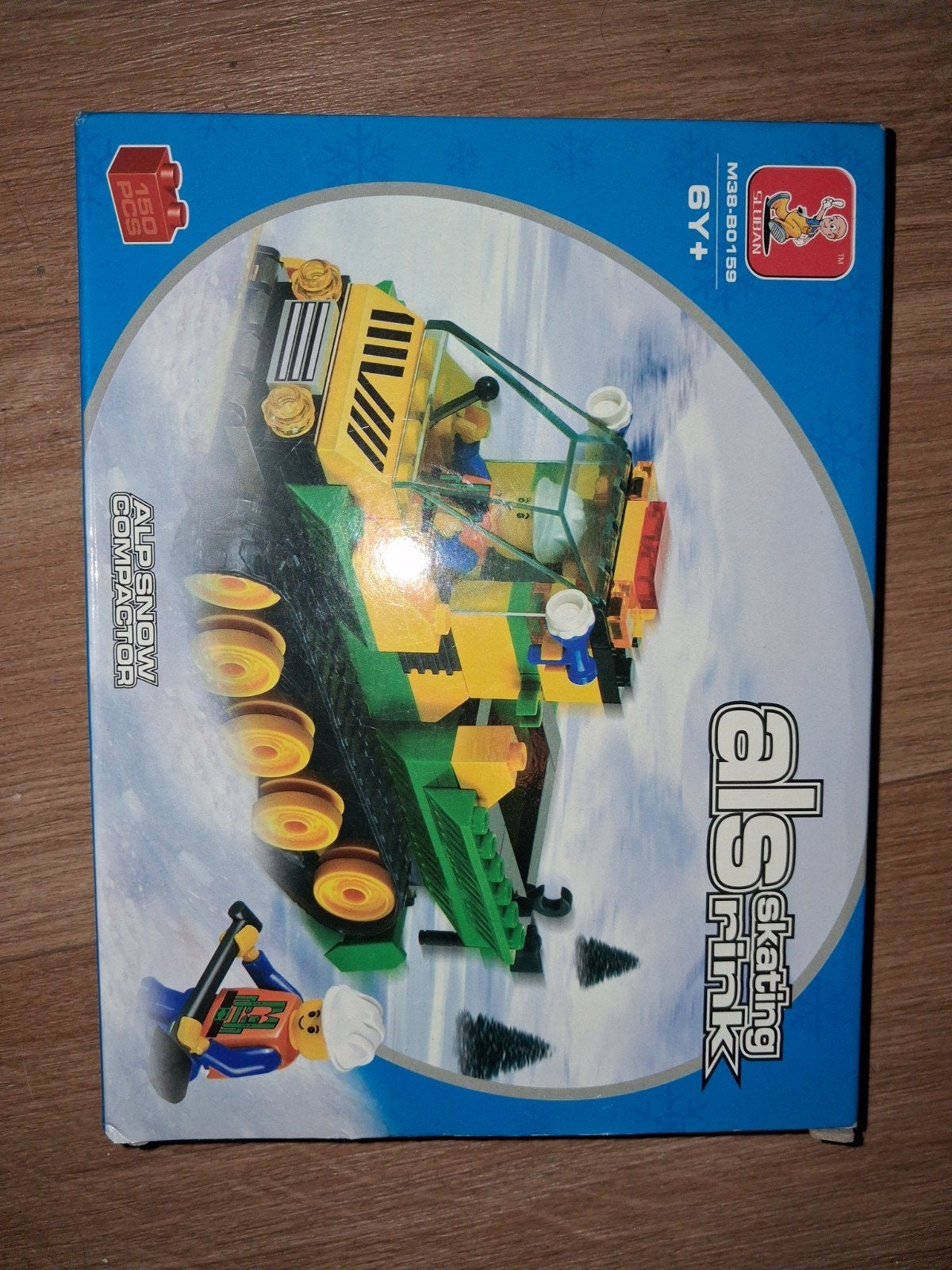 ASL Skating Rink Alp Snow Compactor lego Bouwset, Ophalen of Verzenden, Zo goed als nieuw, Overige merken
