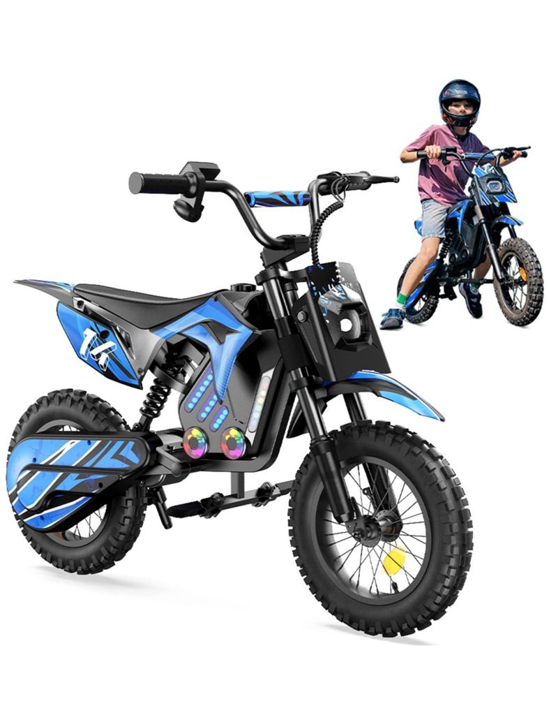 Elektrische crossmotor, Fietsen en Brommers, Minibikes, Midibikes en Pitbikes, Ophalen, Nieuw, Schijfrem, Dirtbike