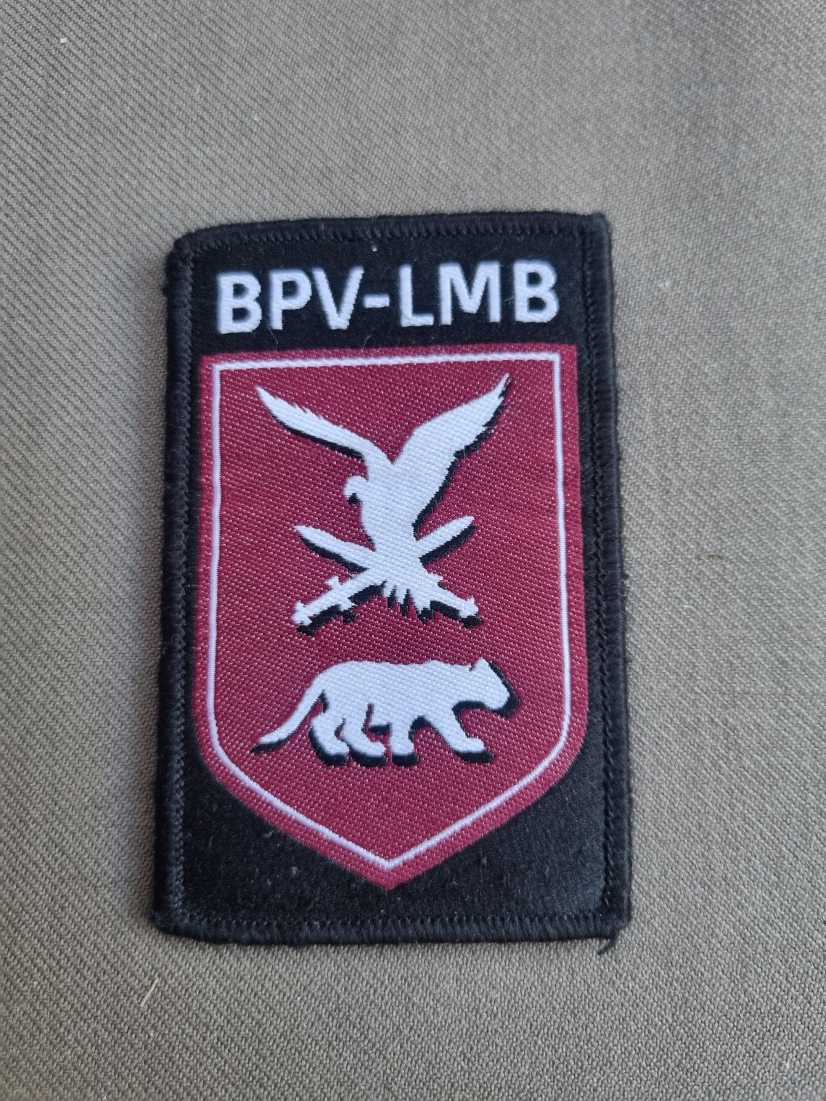 mouwembleem beroepspraktijkvorming luchtmobiele brigade, Ophalen of Verzenden, Landmacht, Nederland, Embleem of Badge