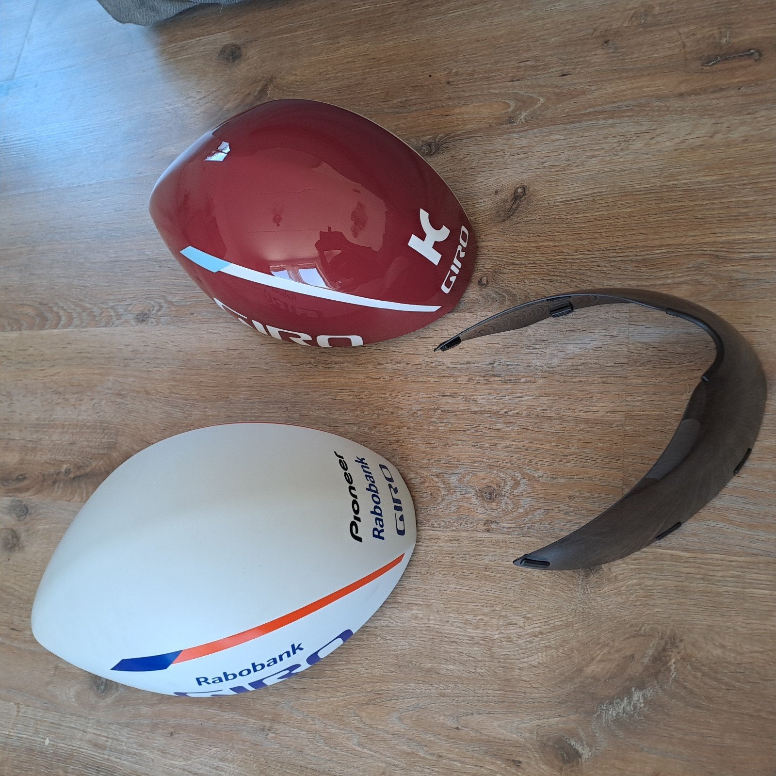 Giro Aerohead MIPS tijdrithelm - Rabobank & K-versie, S, Giro, Ophalen of Verzenden, Zo goed als nieuw