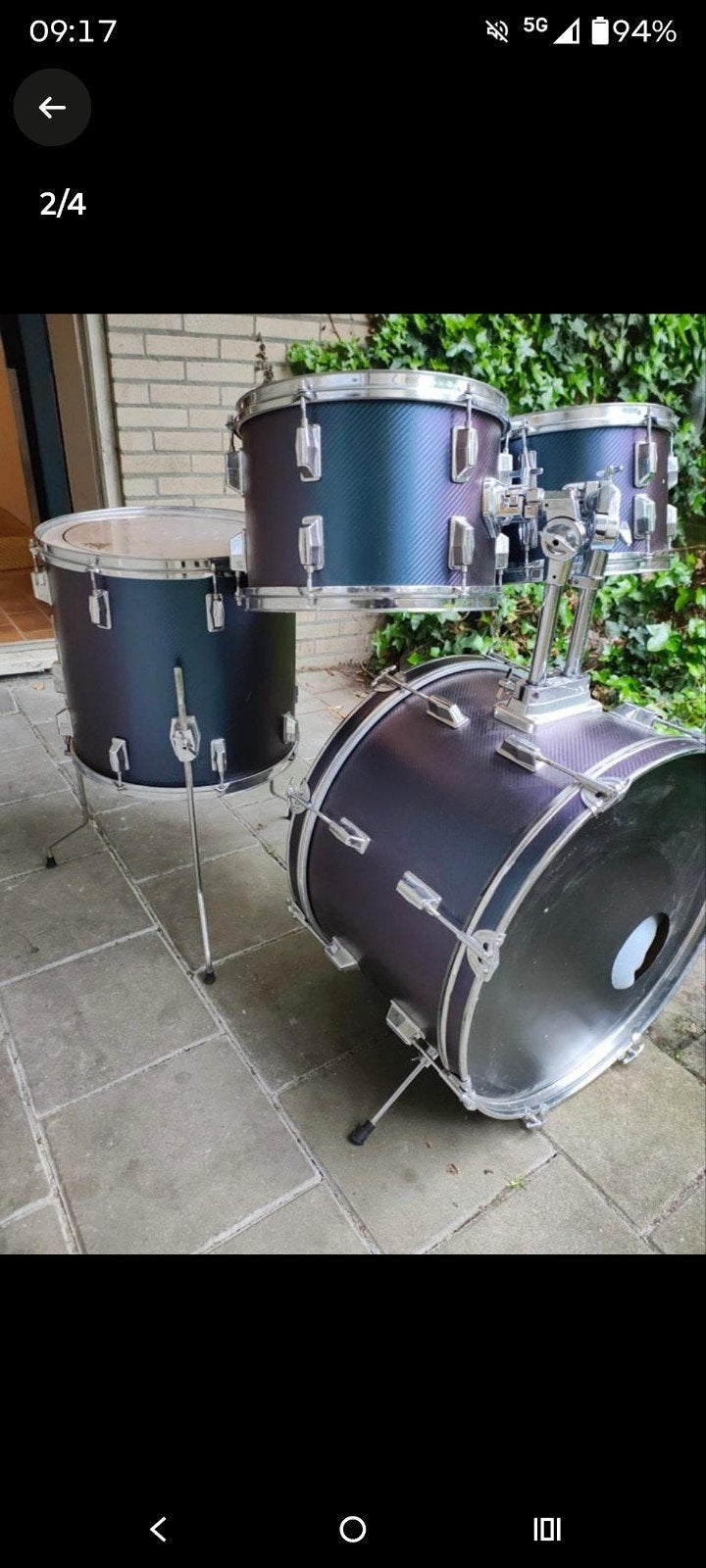 Maxwin Shellset - Complete Drumkit (exclusief bekkens), Ophalen, Gebruikt, Overige merken