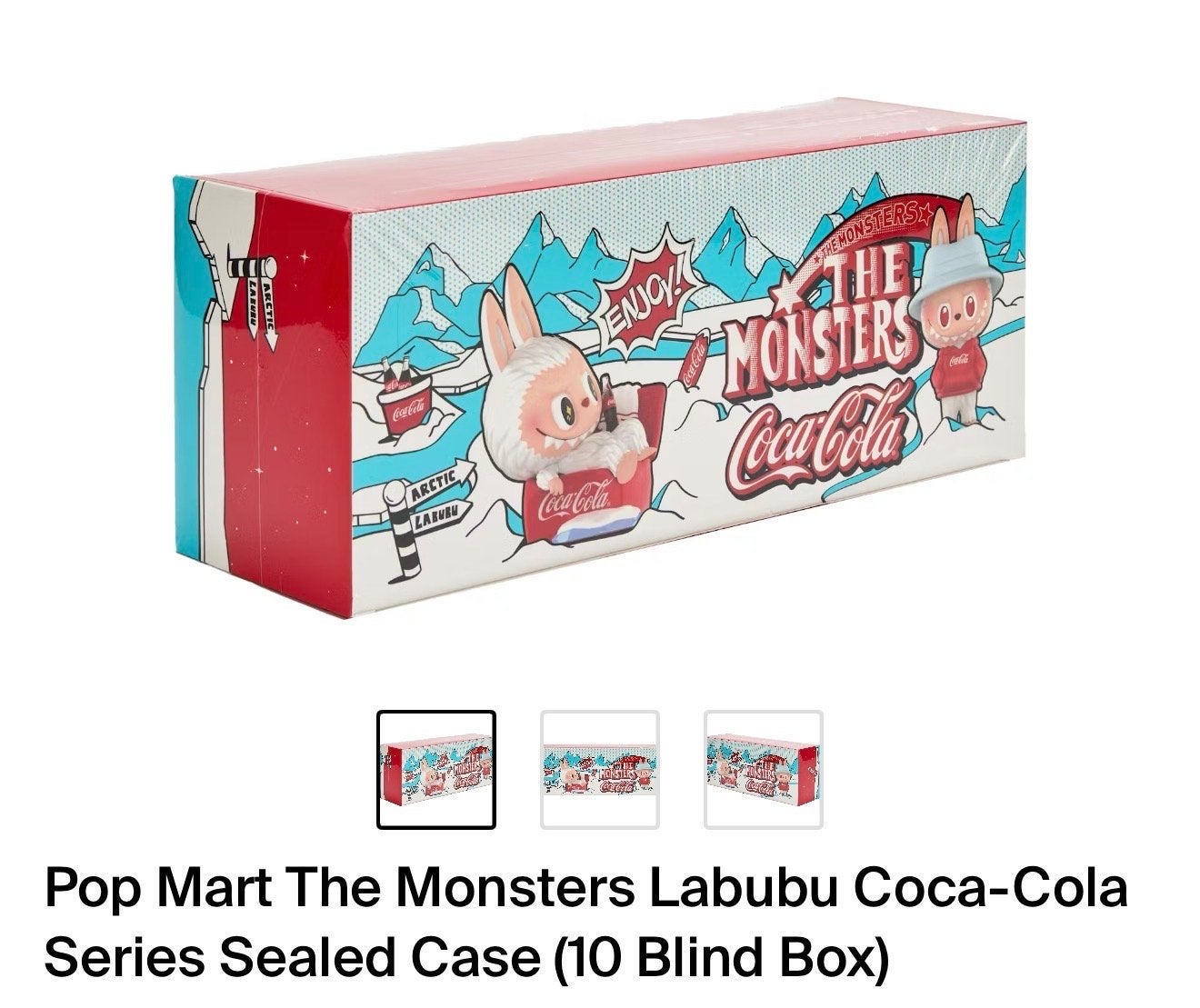 Pop Mart The Monsters Labubu Coca-Cola Serie (10 Blind Box), Ophalen of Verzenden, Nieuw, Jongen of Meisje