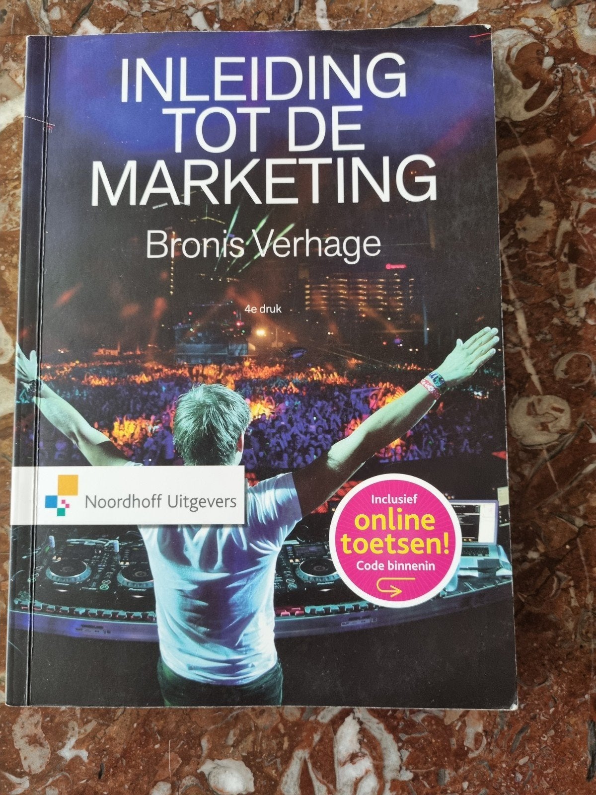 Inleiding tot de marketing - Bronis Verhage, Ophalen of Verzenden, Zo goed als nieuw, Bronis Verhage