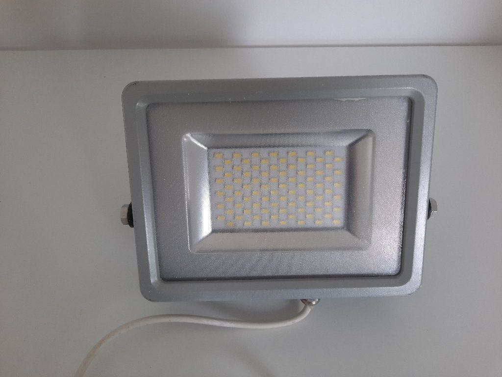 V-TAC bouwlamp LED Floodlight helder wit (6000K), Ophalen of Verzenden, Gebruikt, Minder dan 50 watt, Lamp