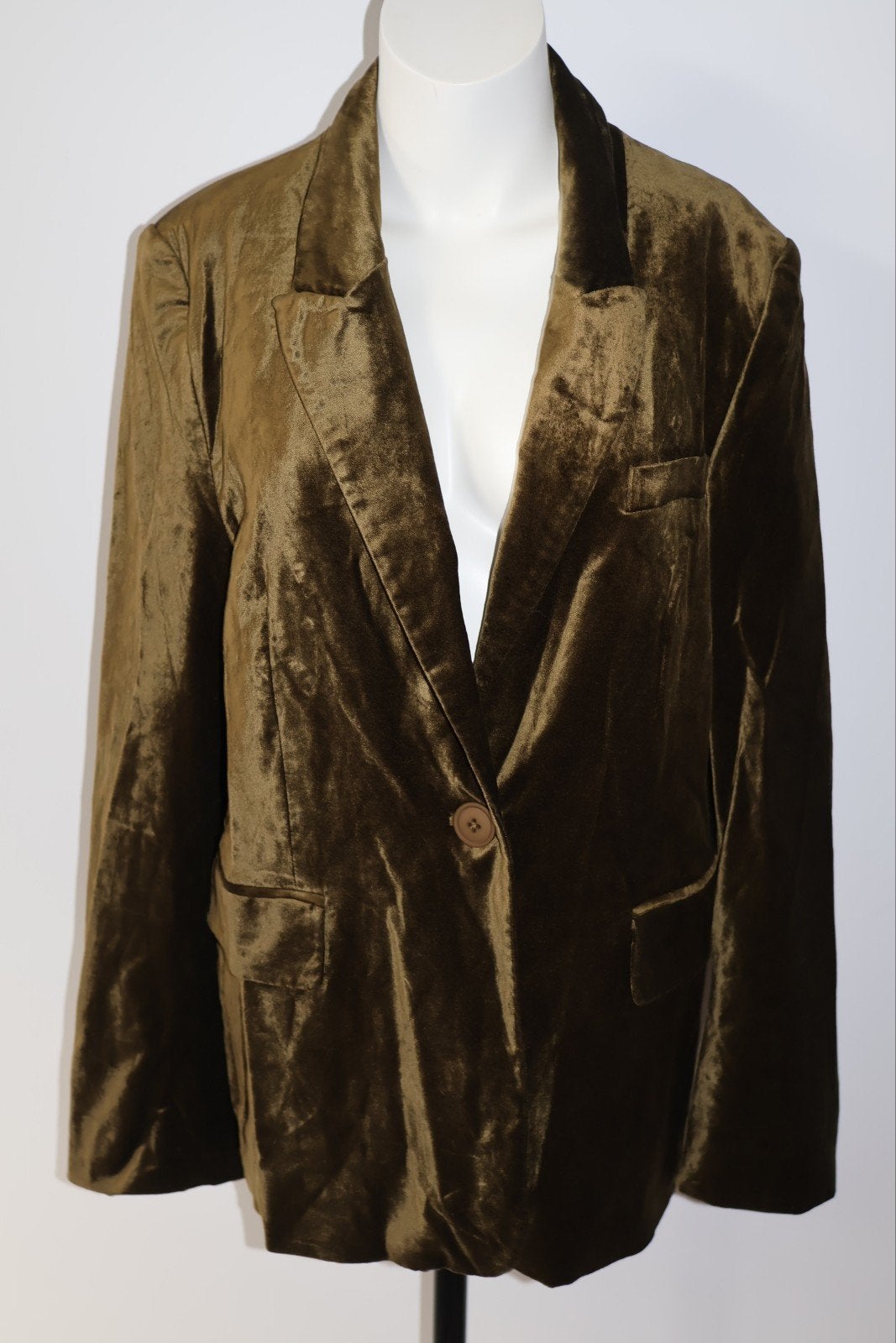 Essentiel Antwerp fluwelen blazer maat 44 / XXL, NL, Ophalen of Verzenden, Zo goed als nieuw, Jasje