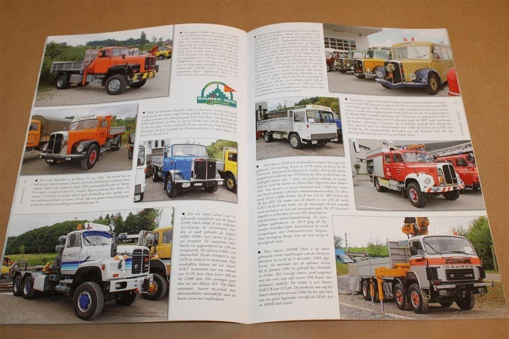 Trans Mobiel 208 — DAF XD en Saurer Trucks, Ophalen of Verzenden, Zo goed als nieuw, Tractor en Landbouw