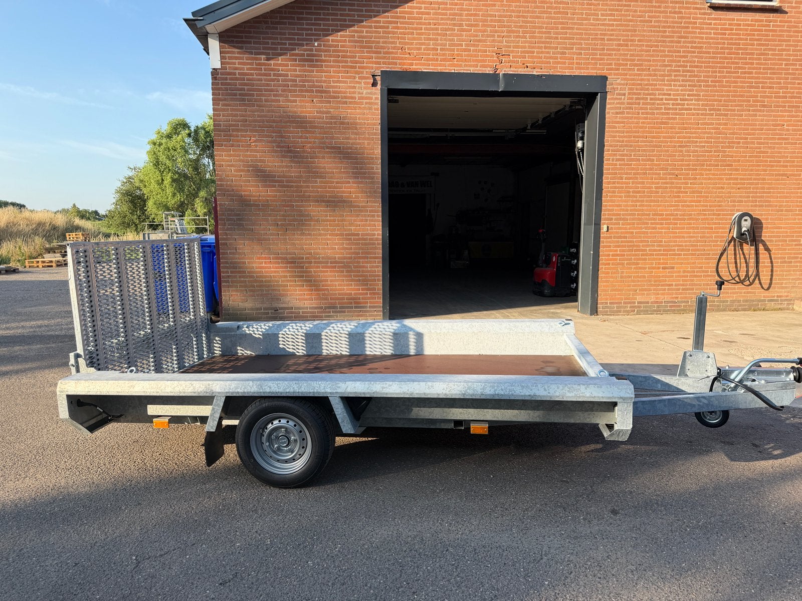 Nieuwe Hulco Terrax-1 Basic Machinetransporter, Ophalen, Nieuw