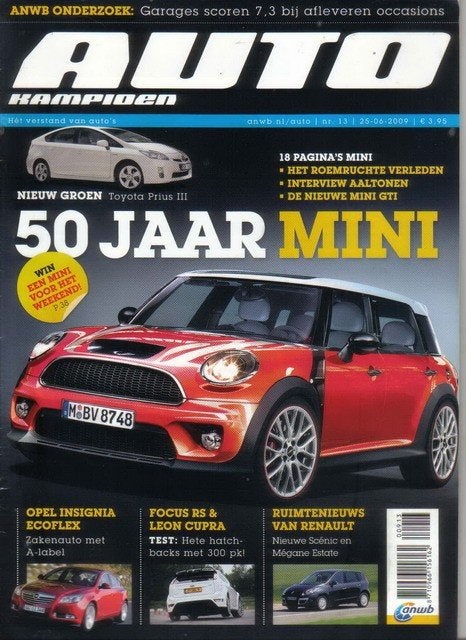 Autokampioen 13 2009 : Ford Focus - Seat Leon - Toyota Prius, Ophalen of Verzenden, Gelezen, Algemeen