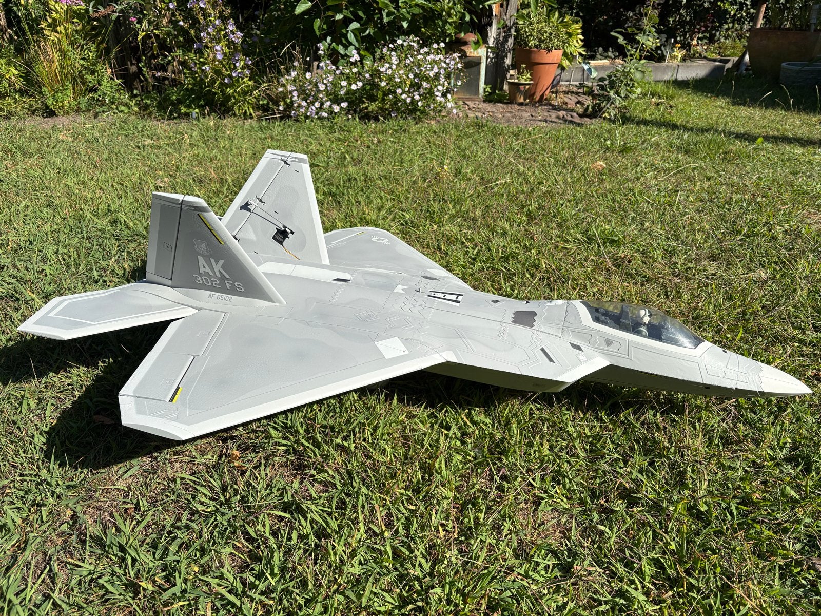 Freewing F22 Raptor 70mm EDF - Zo goed als nieuw, Ophalen, Nieuw, Elektro