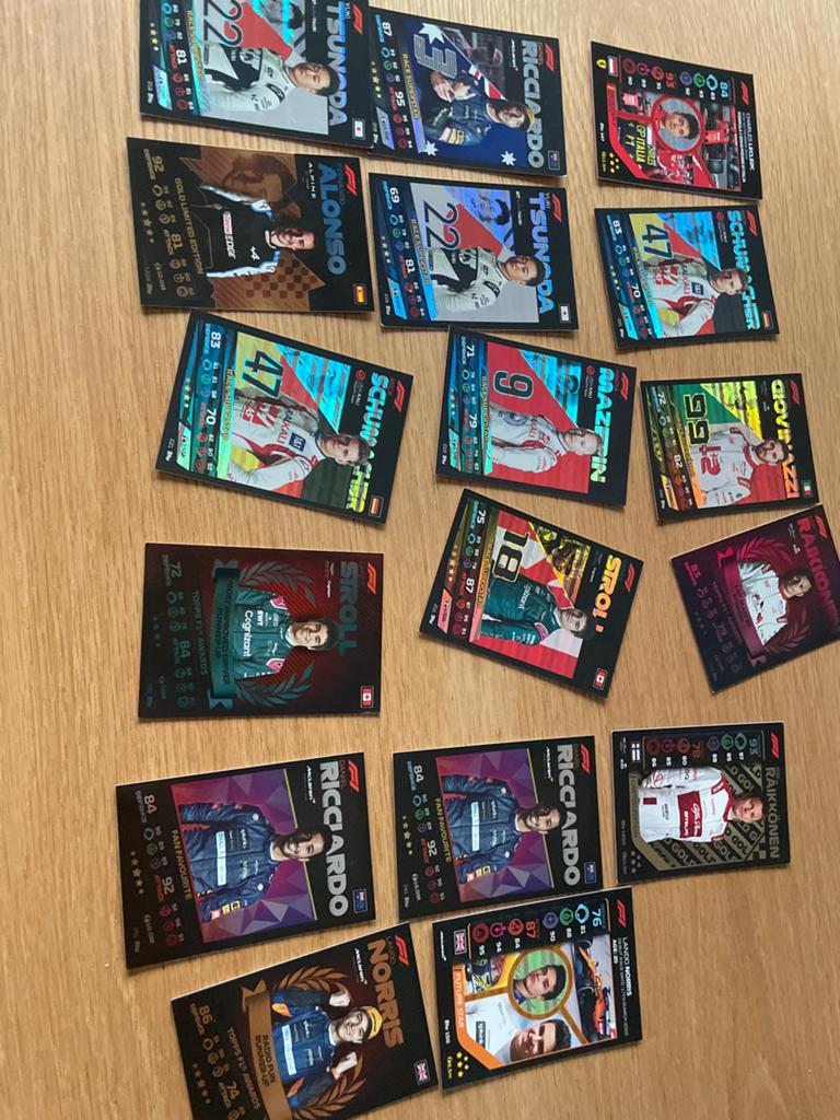 Topps F1 2022 Turbo Attax kaarten - Diverse coureurs, Ophalen of Verzenden, Zo goed als nieuw