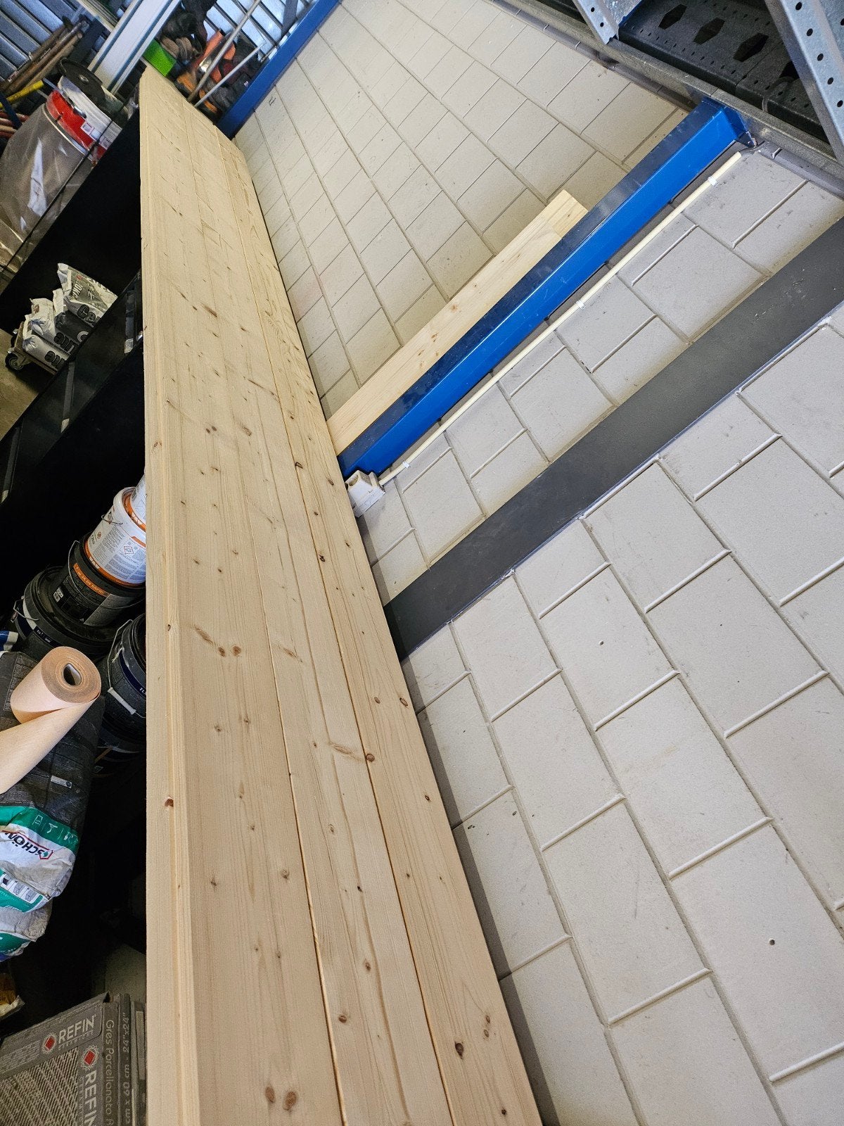 Nieuw Steigerplanken, Doe-het-zelf en Verbouw, Hout en Planken, Ophalen, 25 tot 50 mm, Nieuw, Plank