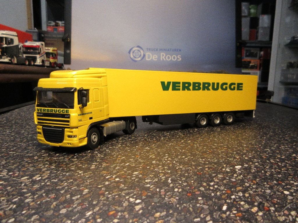 DAF XF 105 Verbrugge, Ophalen of Verzenden, Zo goed als nieuw, Bus of Vrachtwagen, Lion Toys